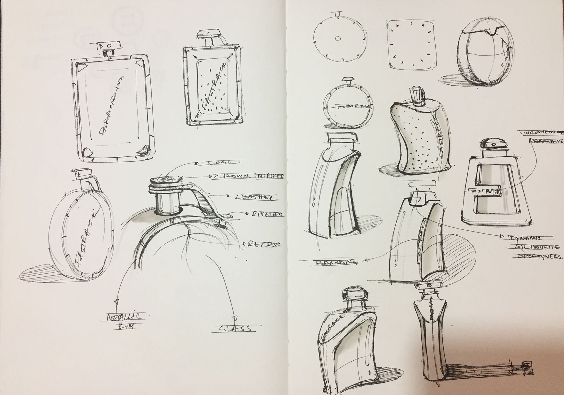 Fastrack，Perfume bottle，motion，