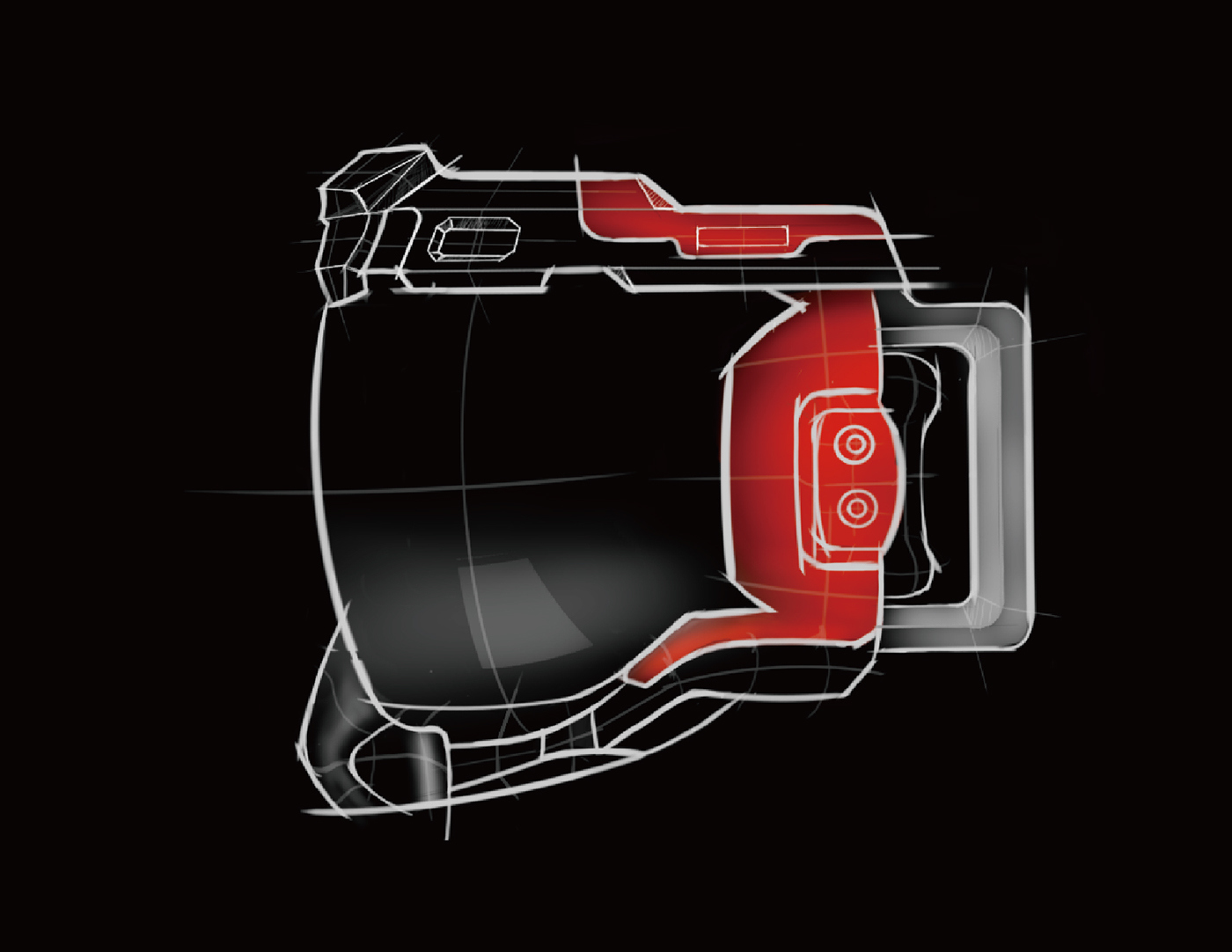 Reprint，industrial design，product design，Goggles，outdoors，motion，