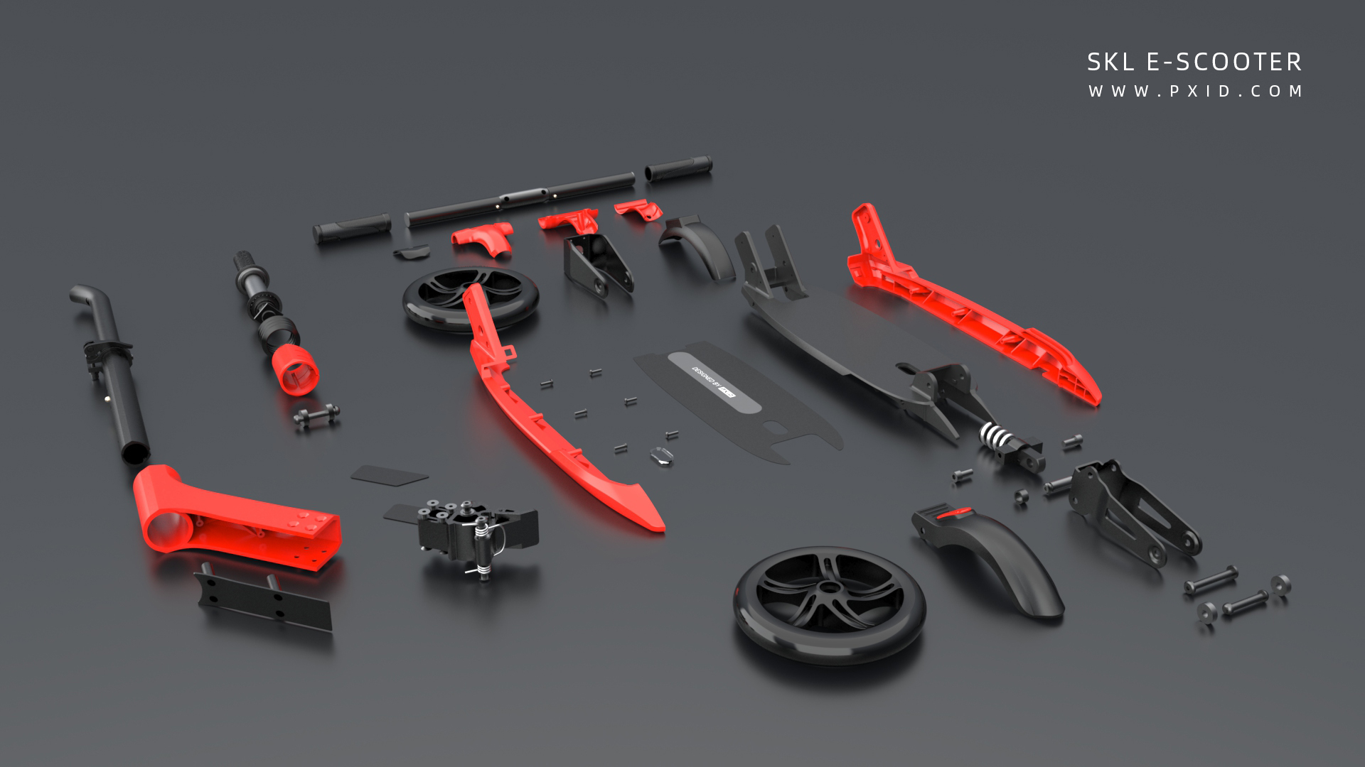 Scooter，Scooter design，Electric vehicle design，Design of transportation tools，