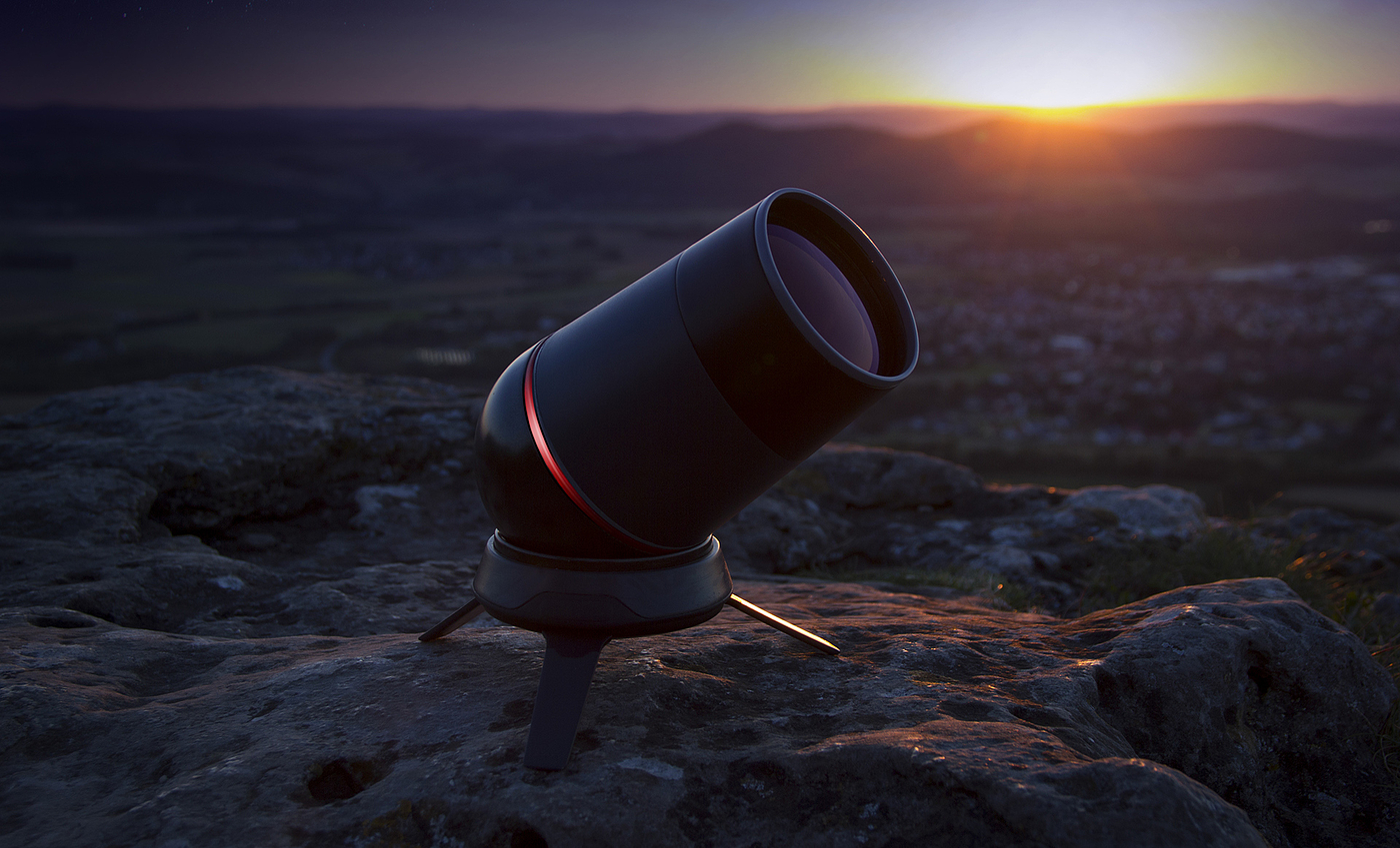 Reprint，industrial design，product design，outdoors，telescope，