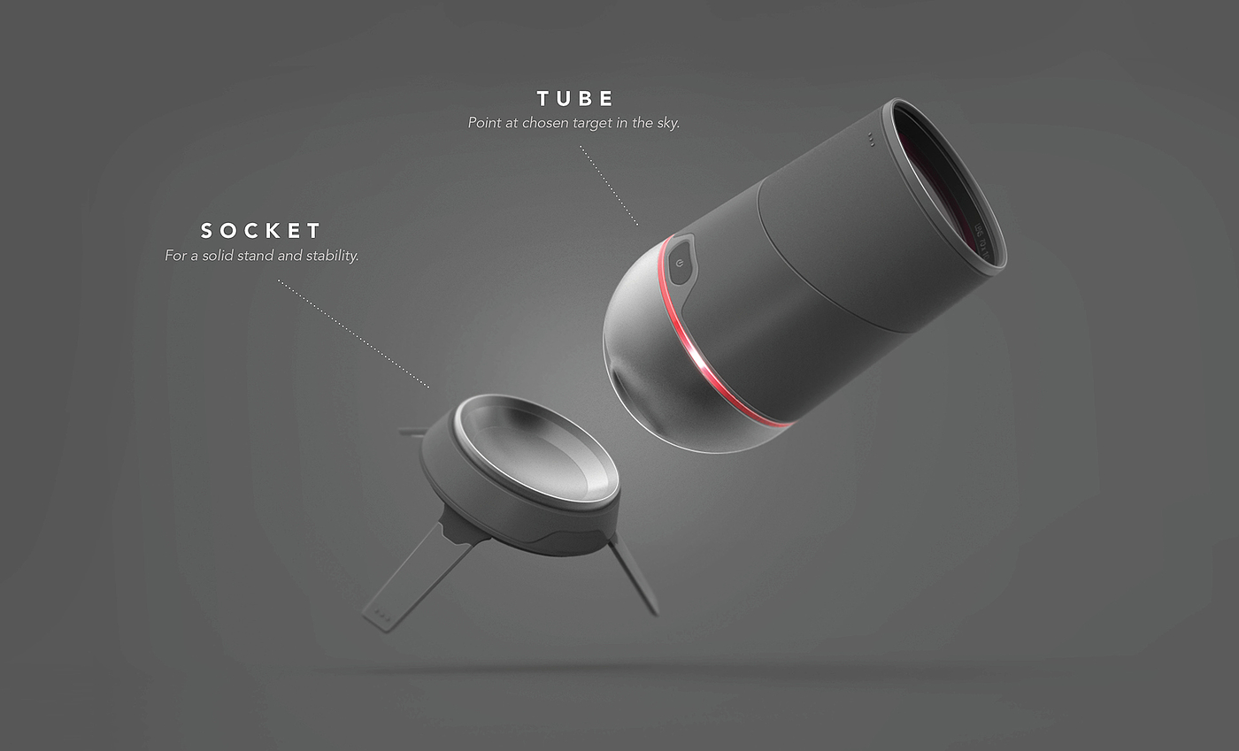 Reprint，industrial design，product design，outdoors，telescope，