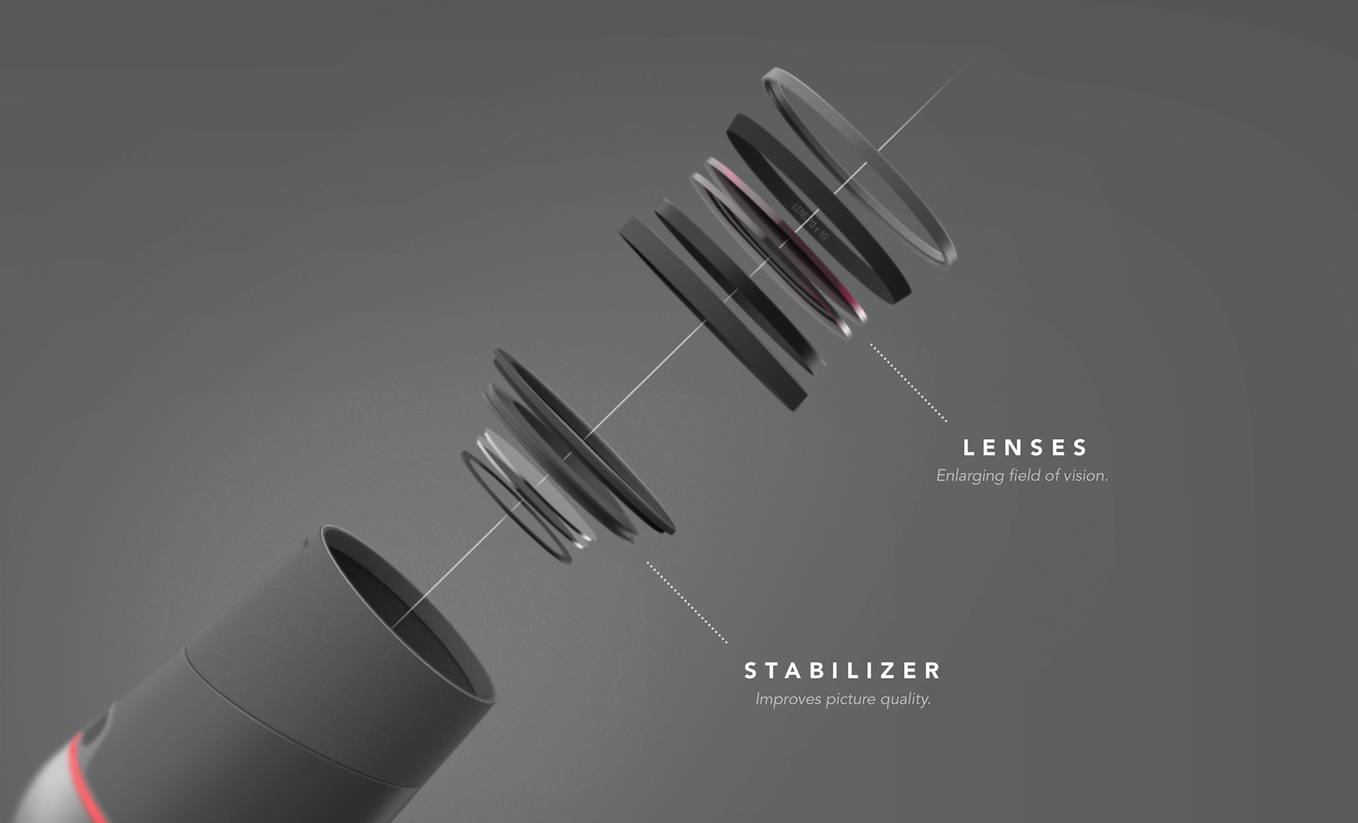 Reprint，industrial design，product design，outdoors，telescope，