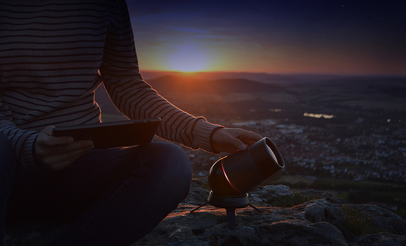 Reprint，industrial design，product design，outdoors，telescope，