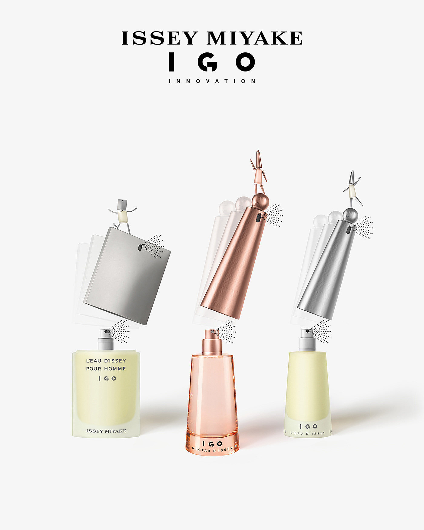 化妆品，香水，Igo，ISSEY MIYAKE，概念设计，