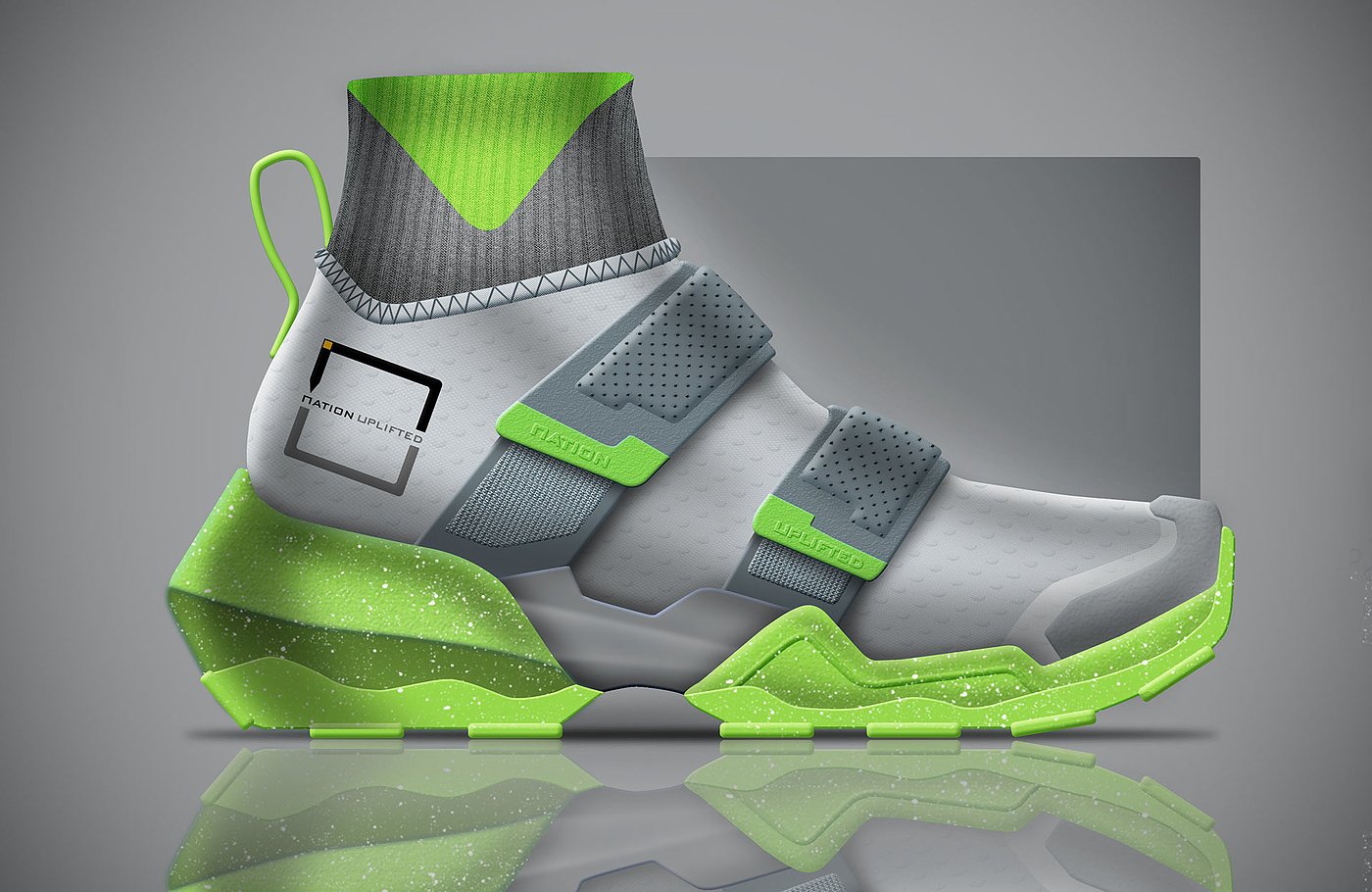 Reprint，industrial design，product design，sneakers，outdoors，