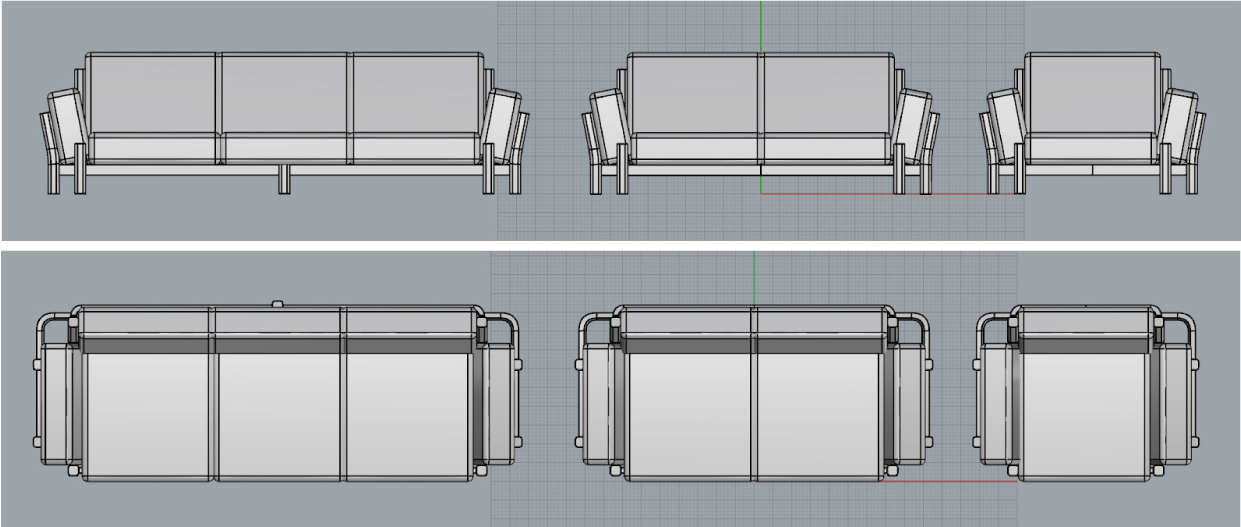 Home Furnishing，sofa，product design，industrial design，wood，