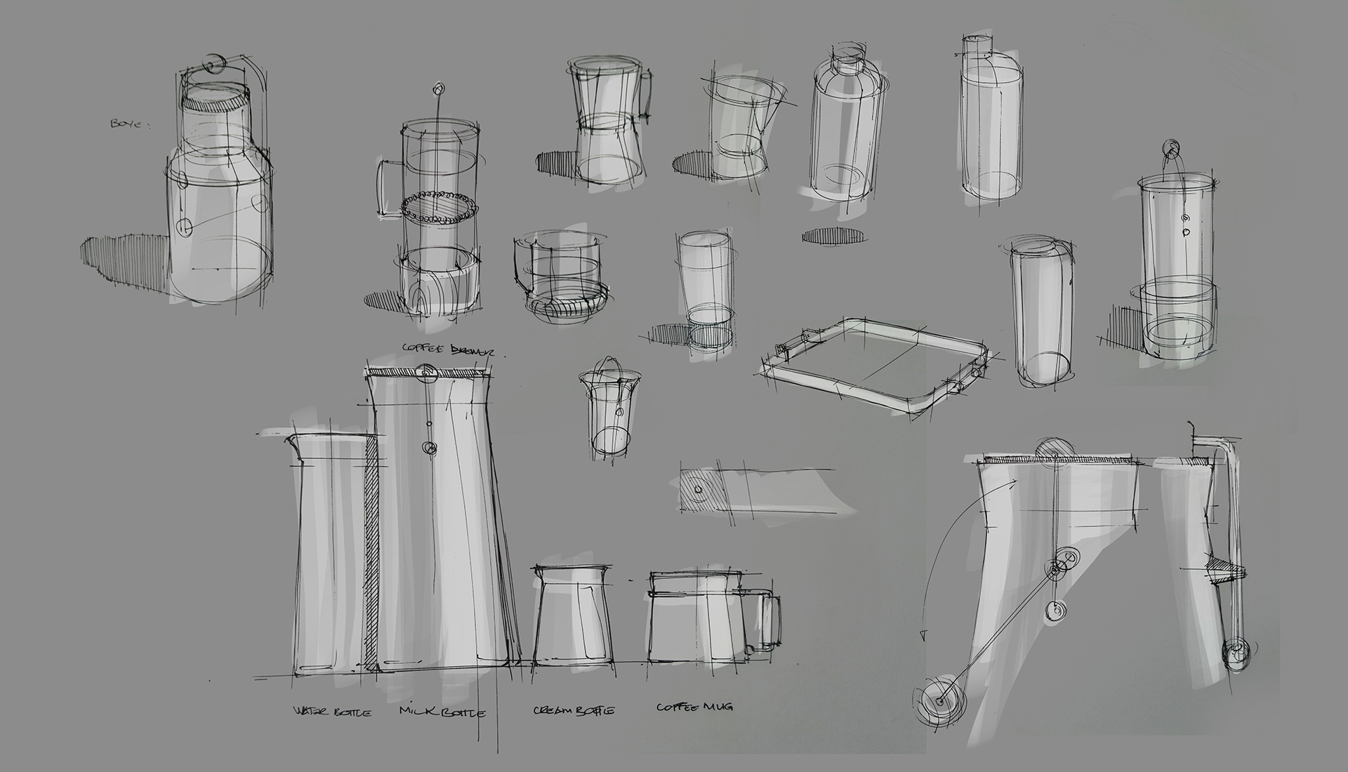 Home Furnishing，product design，industrial design，Simplicity，Kitchen supplies，