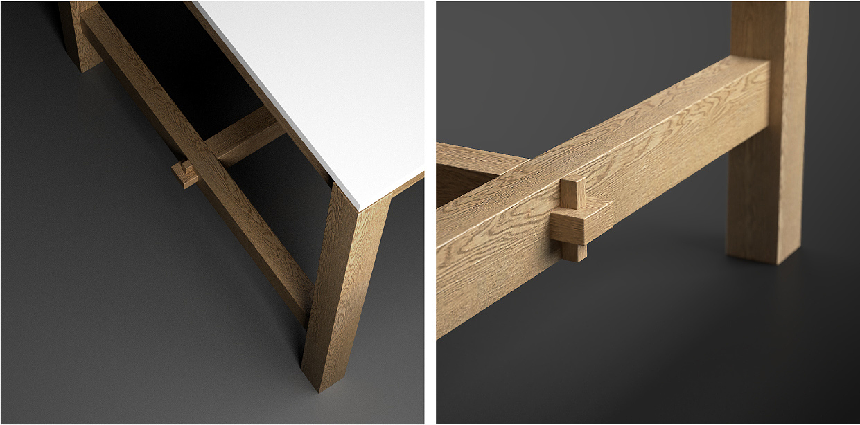 Home Furnishing，product design，industrial design，oak，Simplicity，