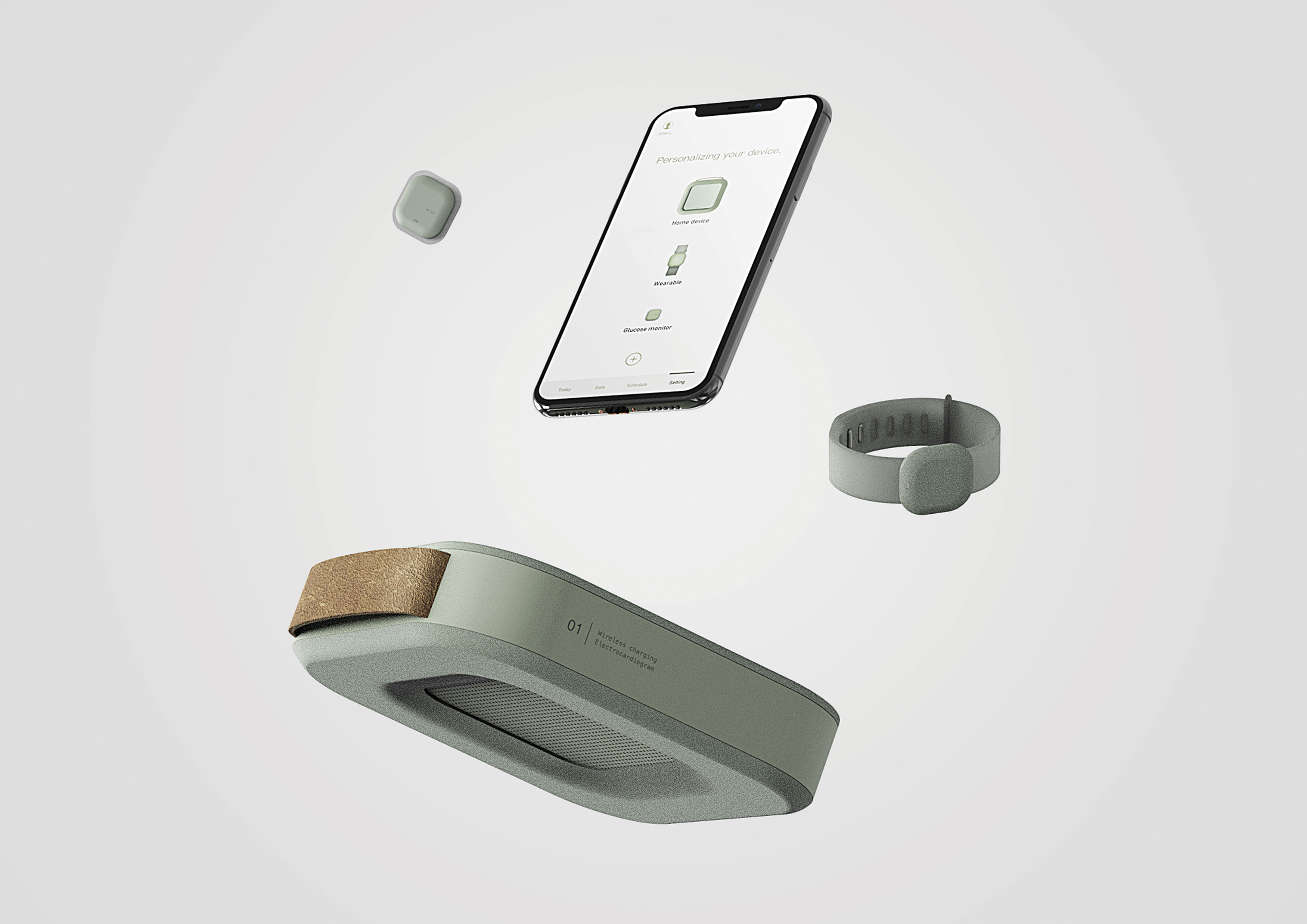 2019 red dot design concept award，artificial intelligence，Diabetes，Blood glucose monitor，