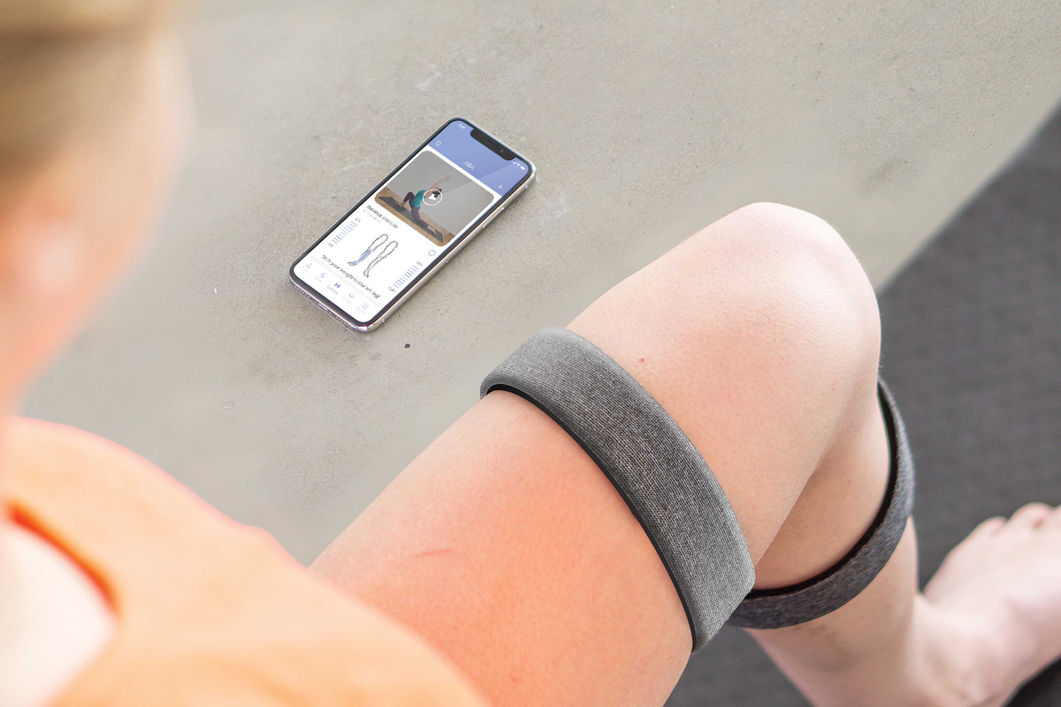 kneepad，Ligament rehabilitation device，Nokia Ara，2019 red dot design concept award，