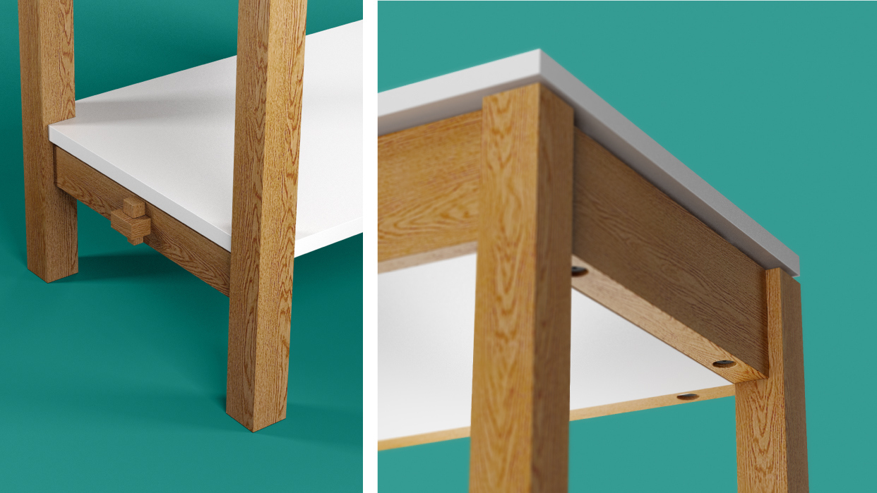 Home Furnishing，product design，industrial design，Receive，oak，