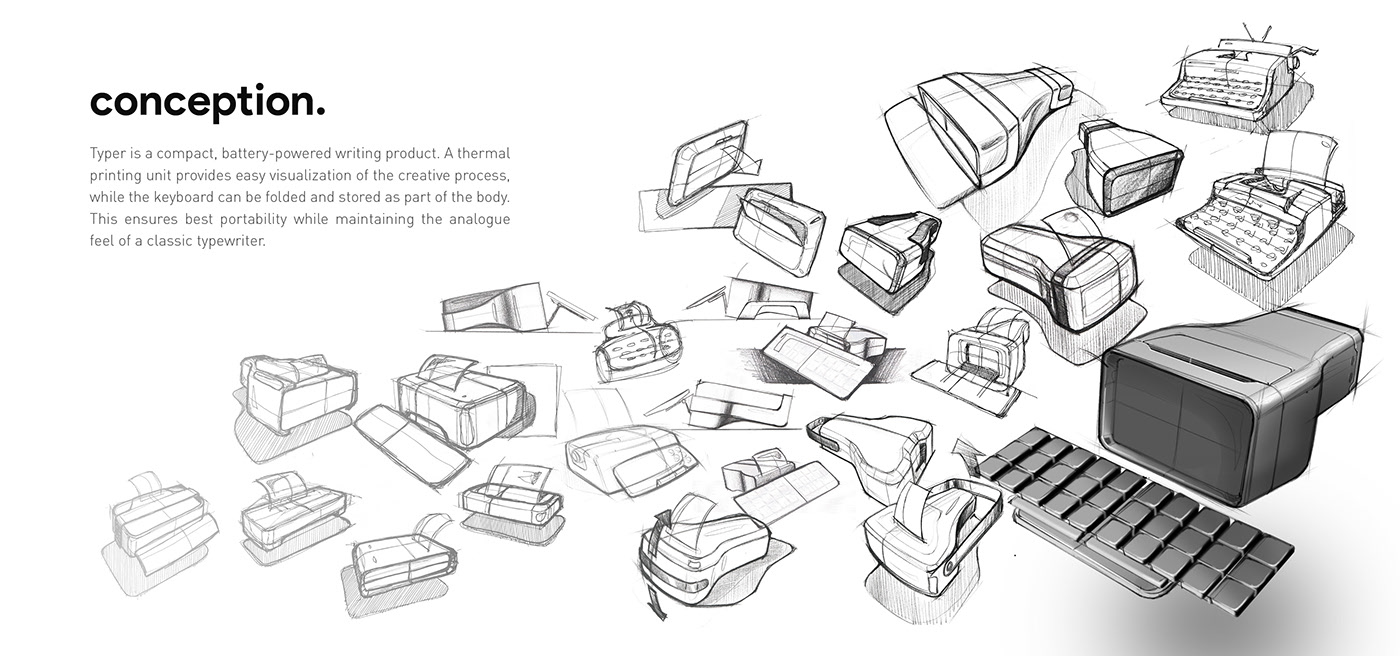 printer，cgi，visualization，Render，Hand drawn，