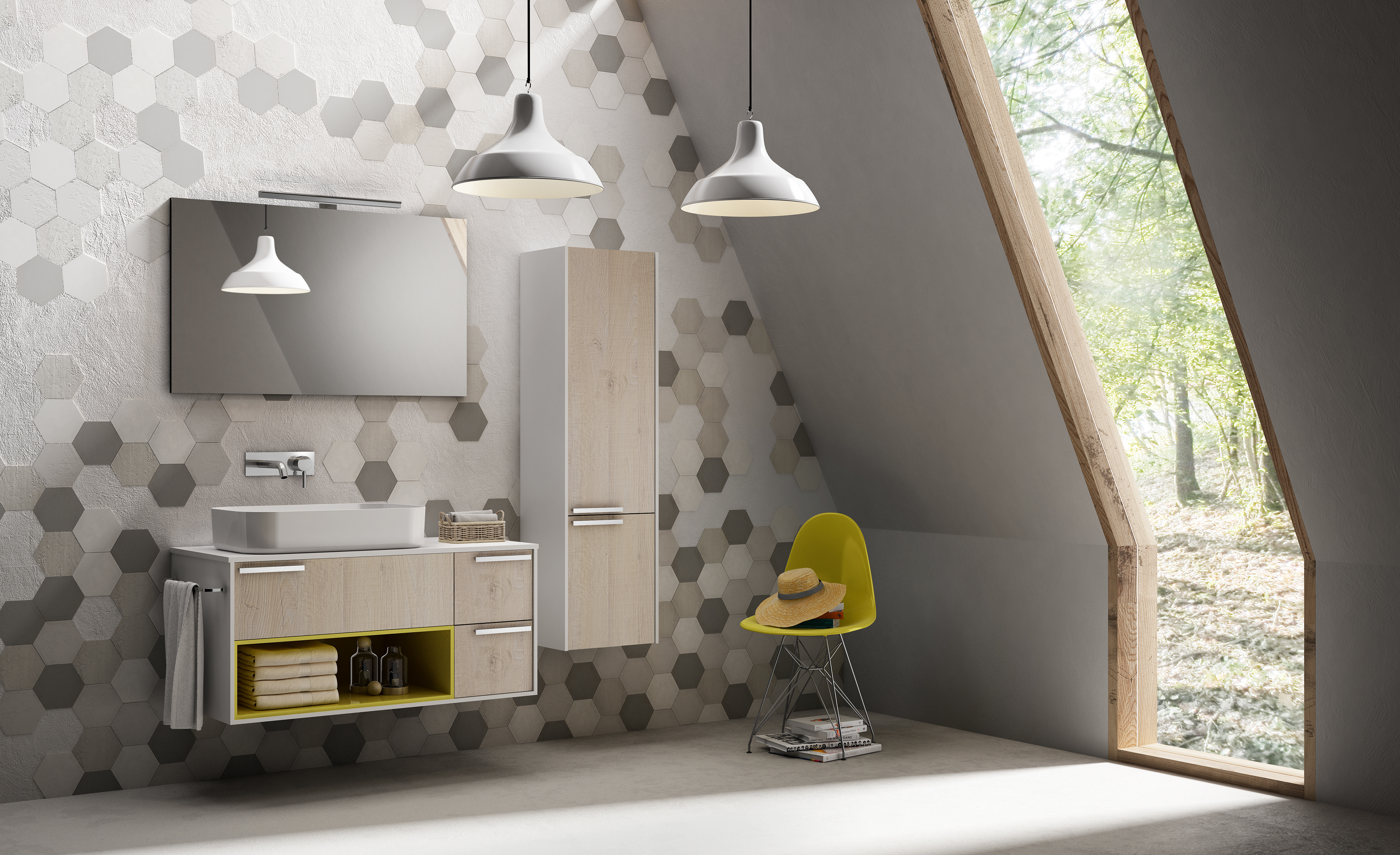 product，household electrical appliances，kitchenware，Shower Room，Render，scene，