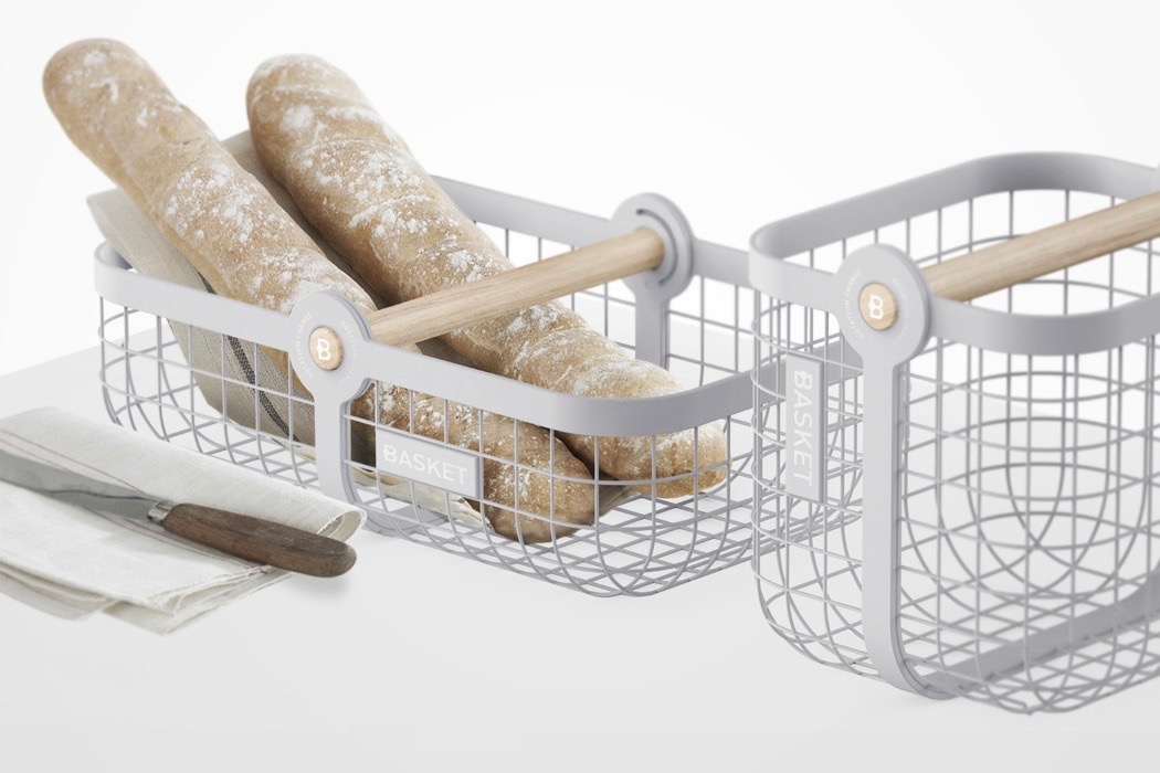 Kong Li，shopping basket，Minimalist，white，convenient，