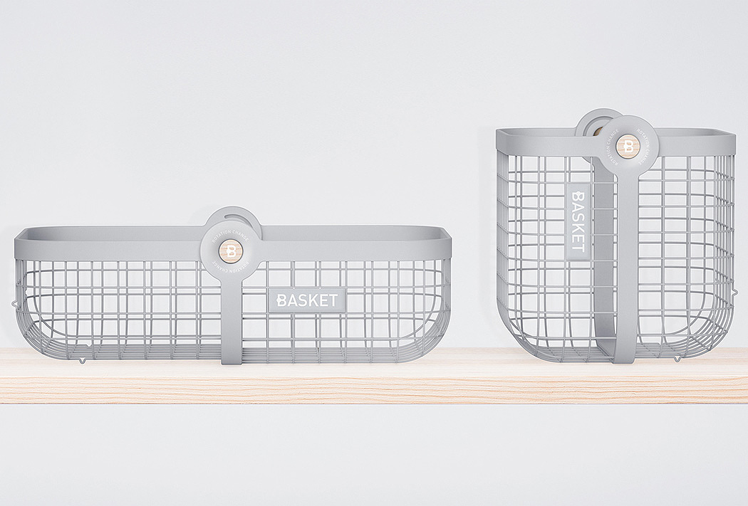 Kong Li，shopping basket，Minimalist，white，convenient，