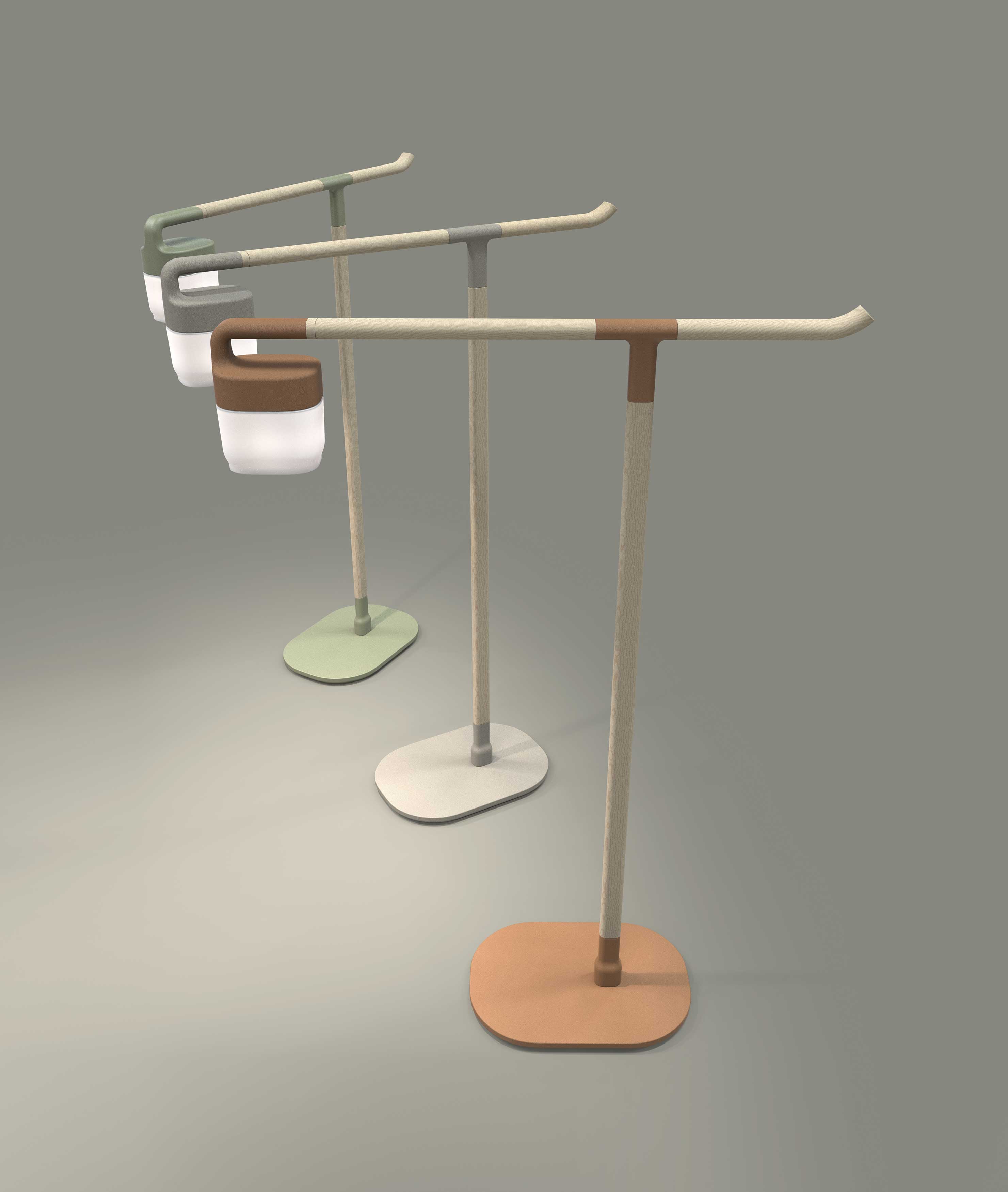 2019 red dot design concept award，lantern，Lamp design，Easy to disassemble，a hook，