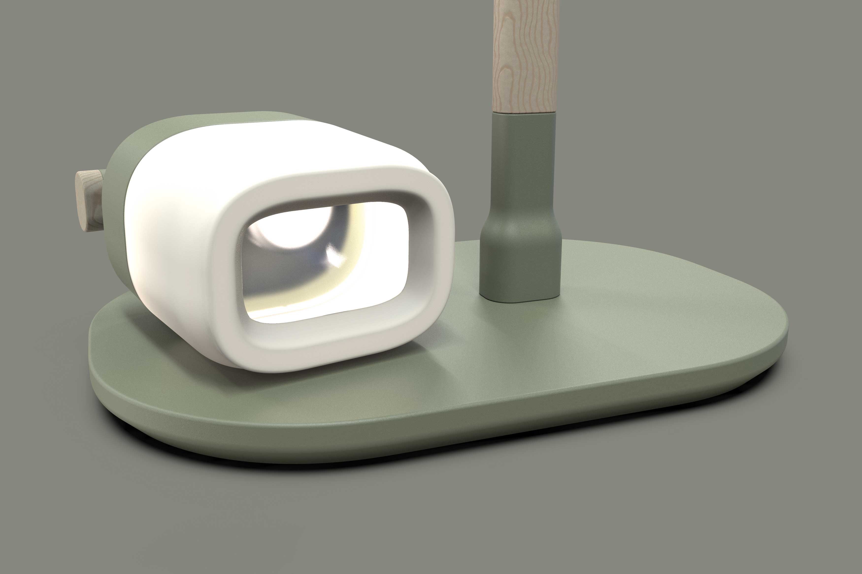 2019 red dot design concept award，lantern，Lamp design，Easy to disassemble，a hook，