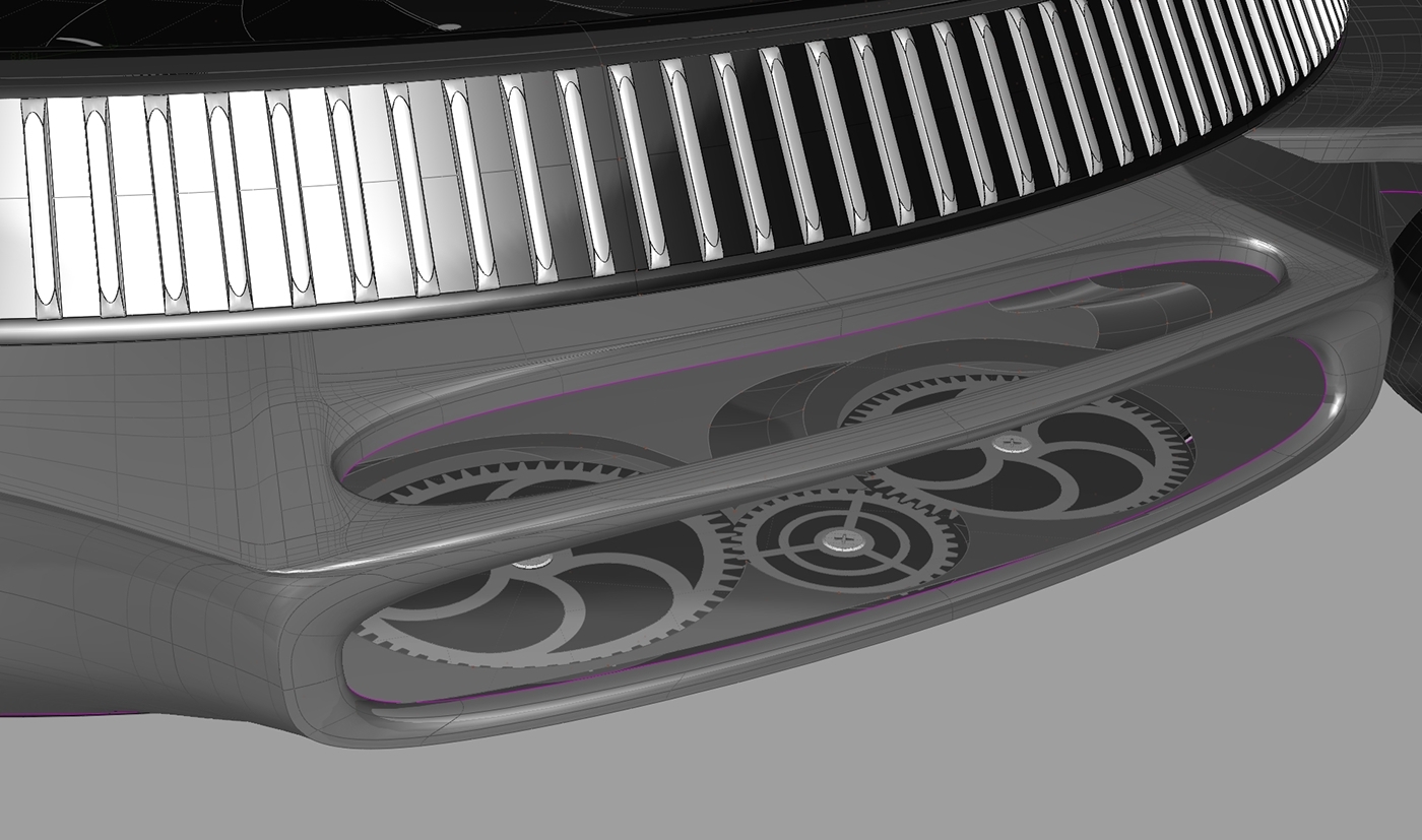 Mechanics，concept，3d，intelligence，Wristwatch，decorate，