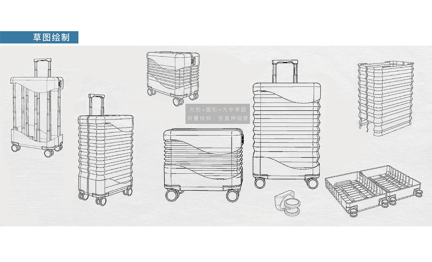 行李箱，服务设计，工业设计，
