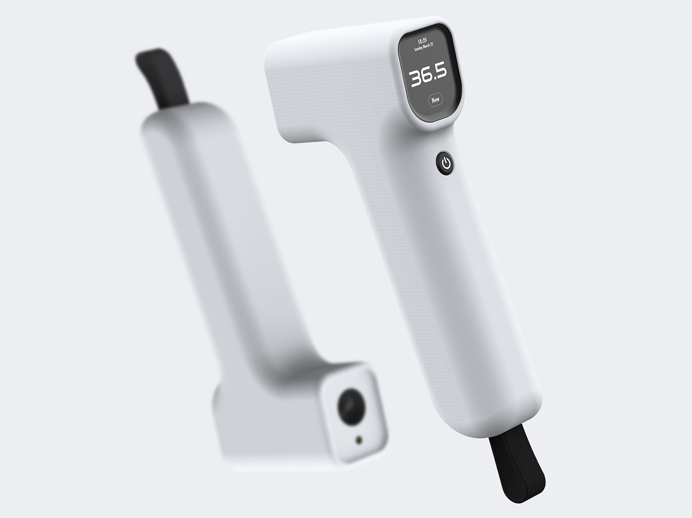 Medical equipment，thermometer，infra-red，concept，