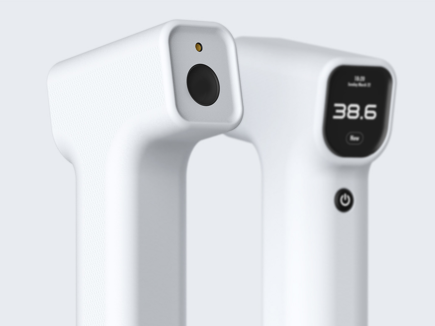 Medical equipment，thermometer，infra-red，concept，