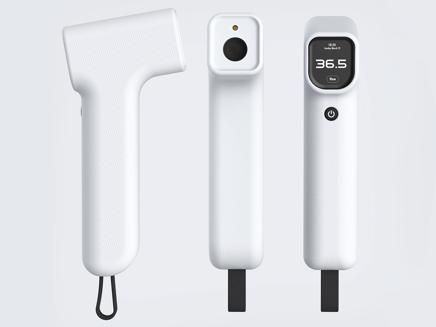 Medical equipment，thermometer，infra-red，concept，