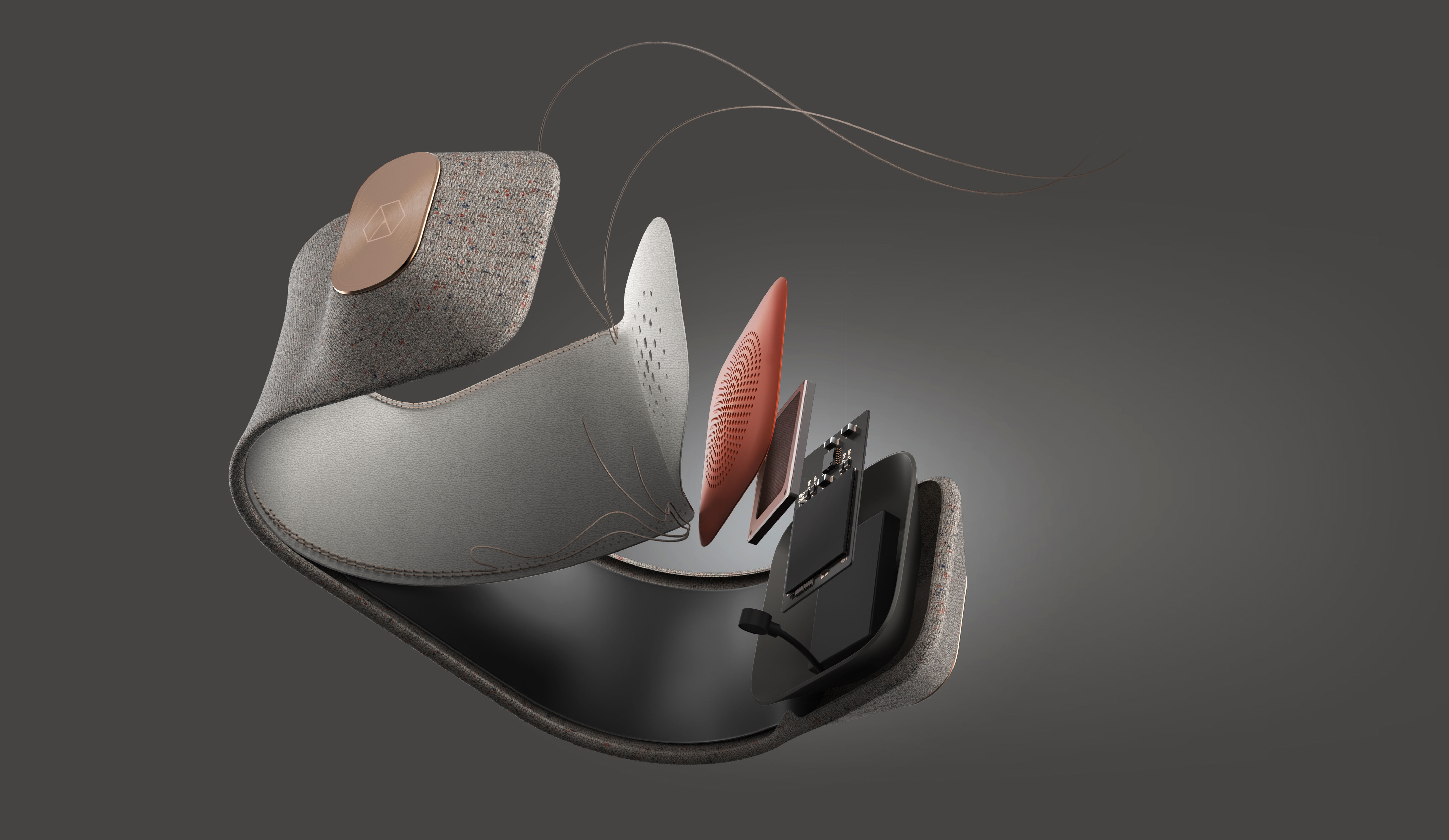 cloth cover，Red dot award，Headwear，Bluetooth，headset，science and technology，Electronics，