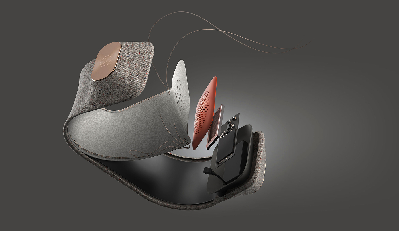 cloth cover，Red dot award，Headwear，Bluetooth，headset，science and technology，Electronics，