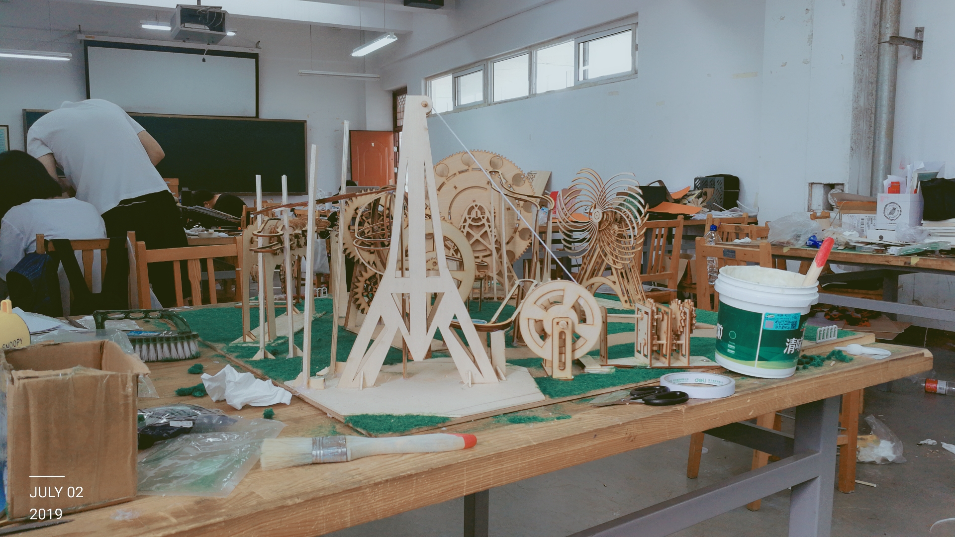 Mechanical model，Transmission structure，