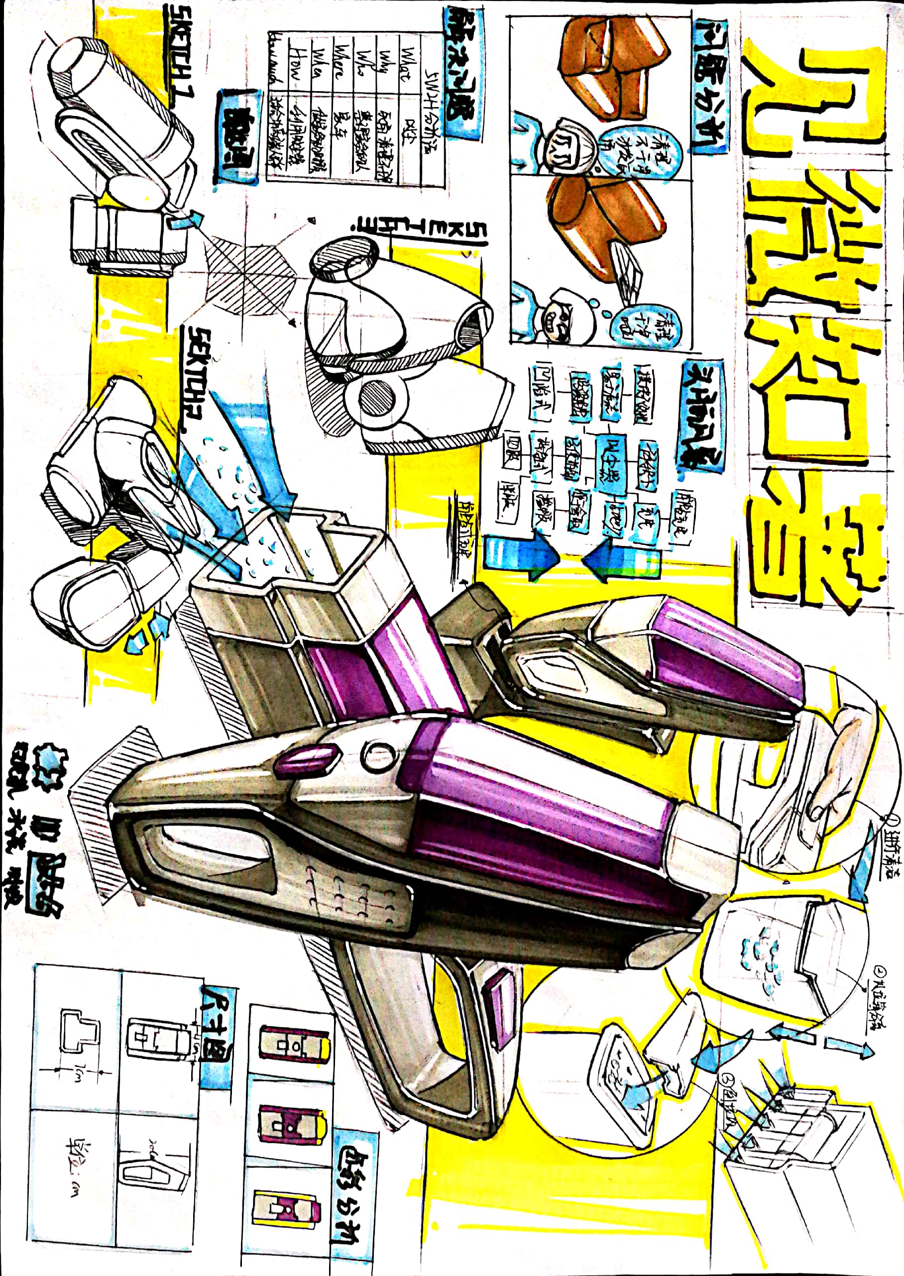 sketch，Hand drawn，