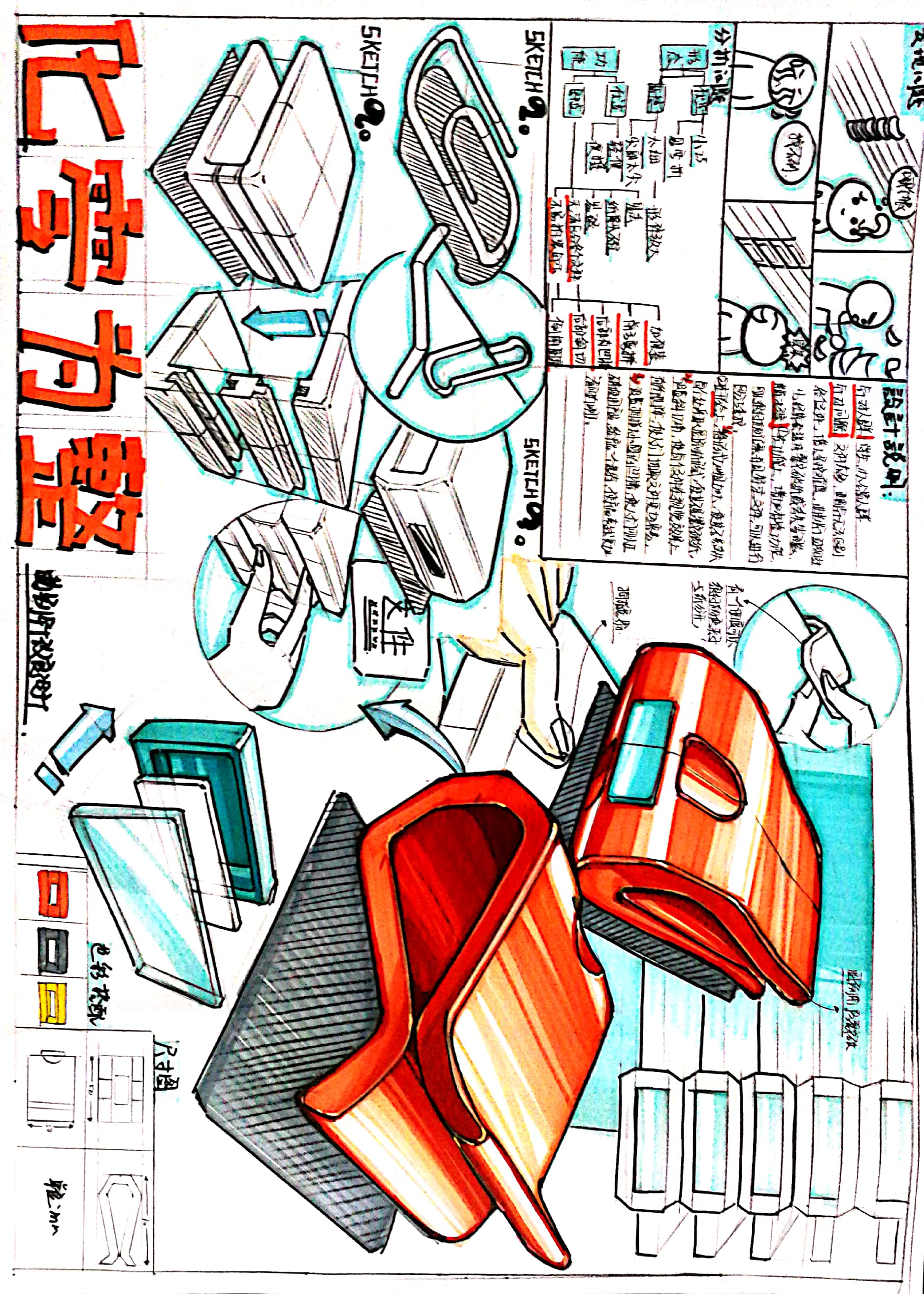 sketch，Hand drawn，