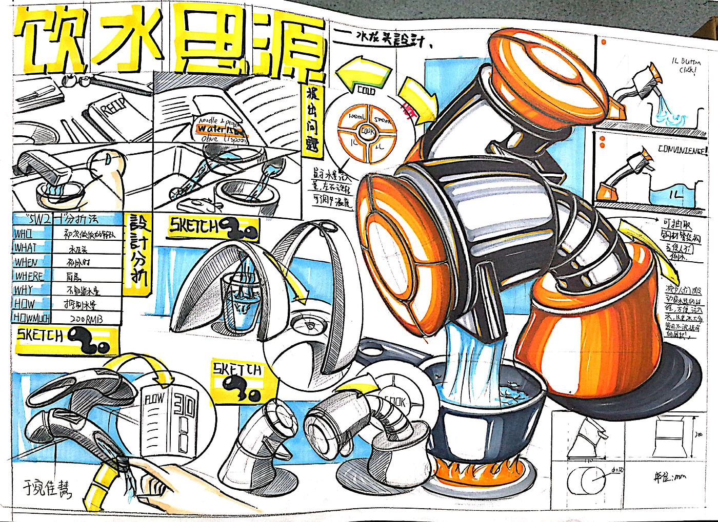 sketch，Hand drawn，