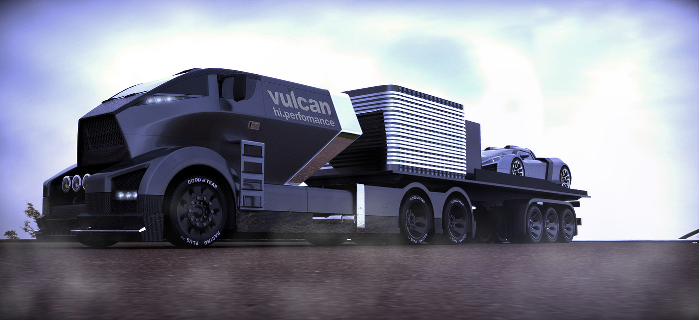industrial design，intelligence，science and technology，truck，design sketch，conceptual design，