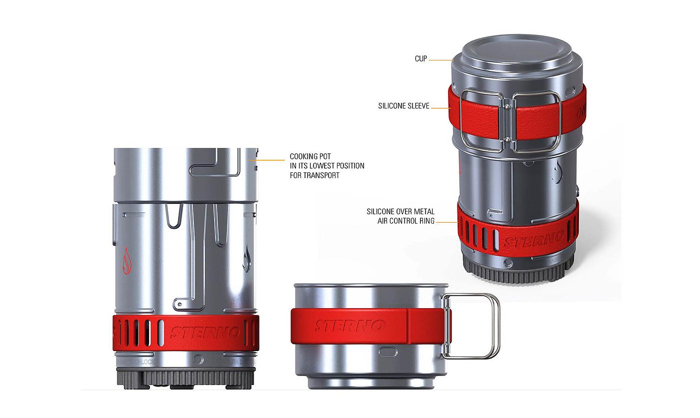 Reprint，industrial design，product design，camp，cooker，