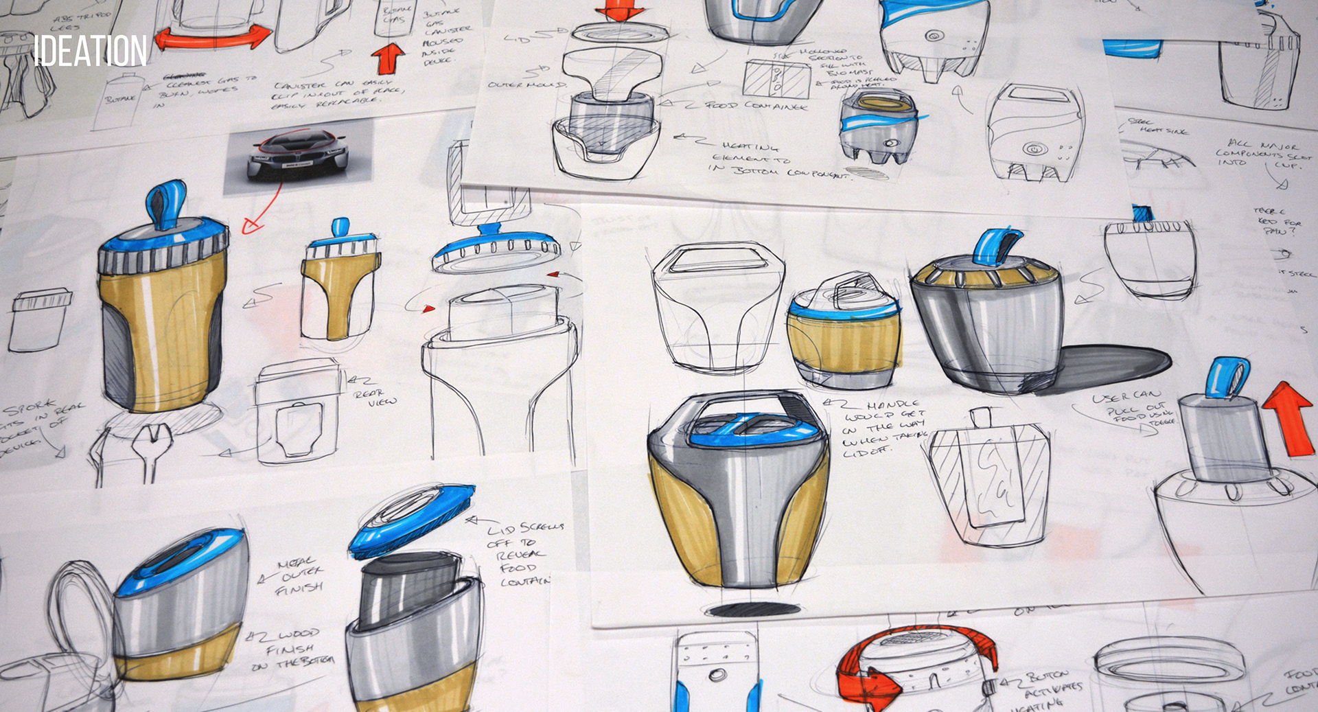 Reprint，industrial design，product design，camp，furnace，