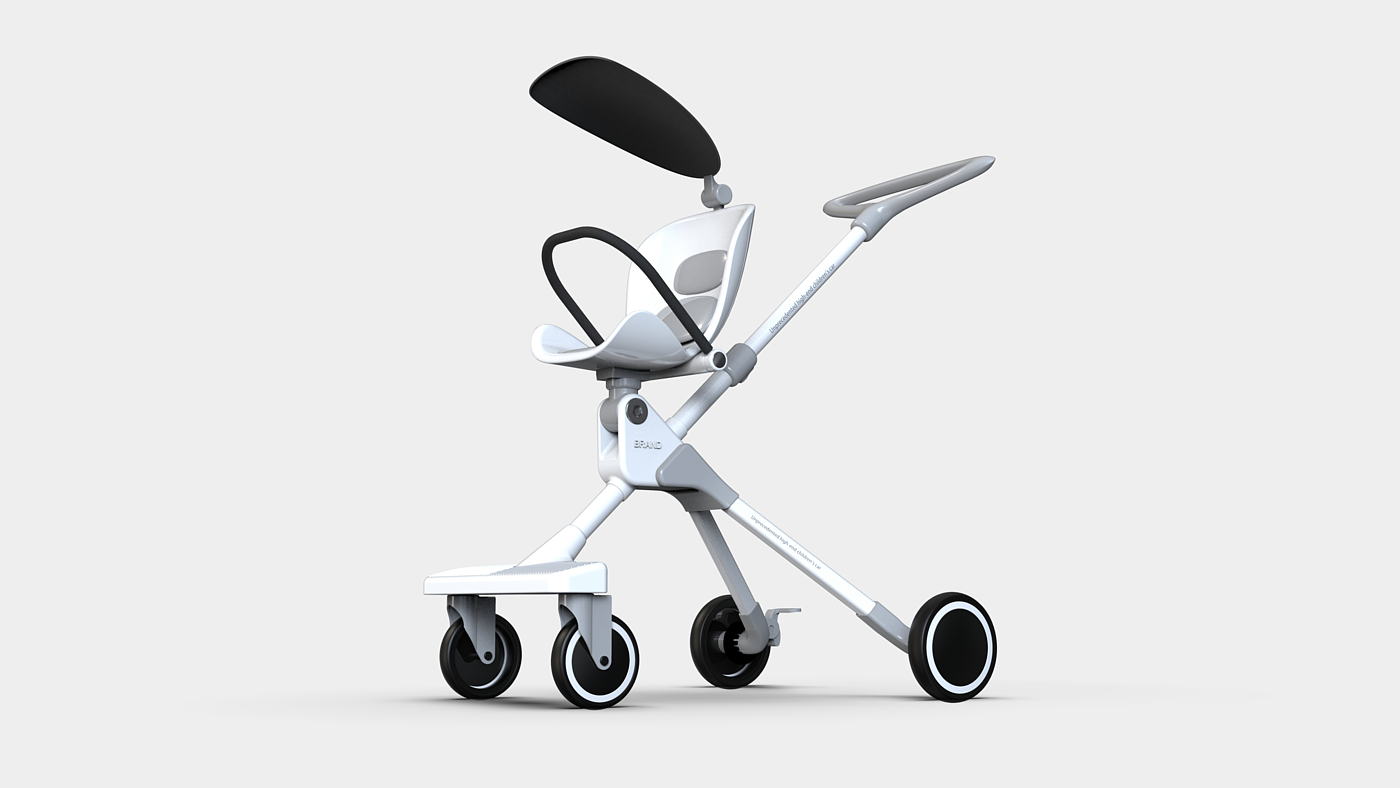 baby carriage，