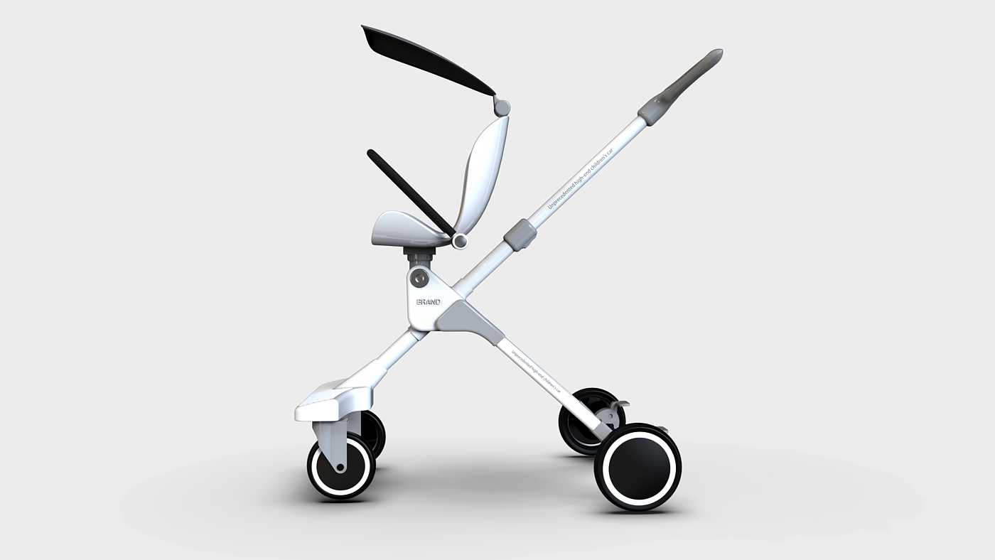 baby carriage，