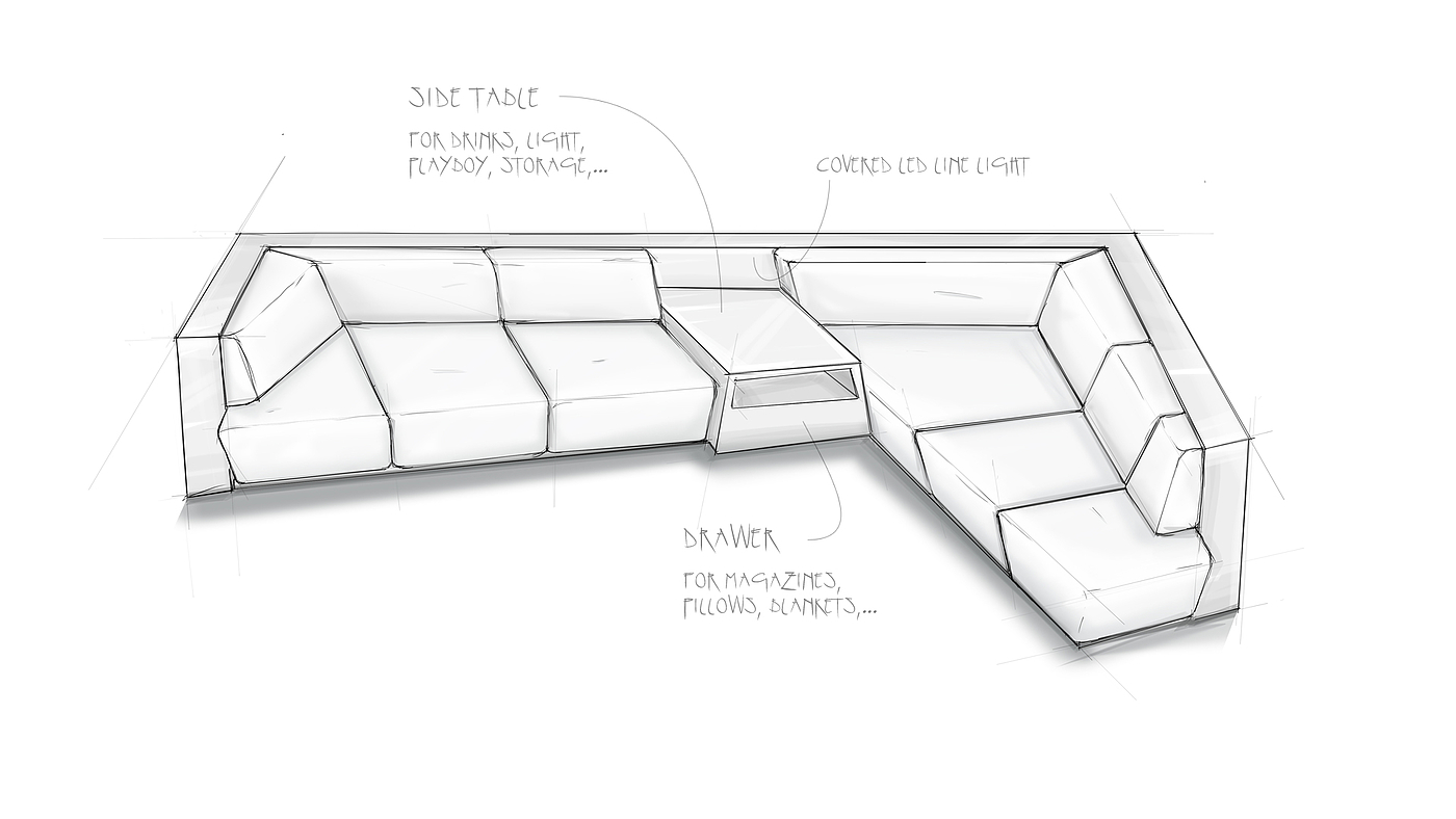 Home Furnishing，sofa，combination，product design，handicraft，