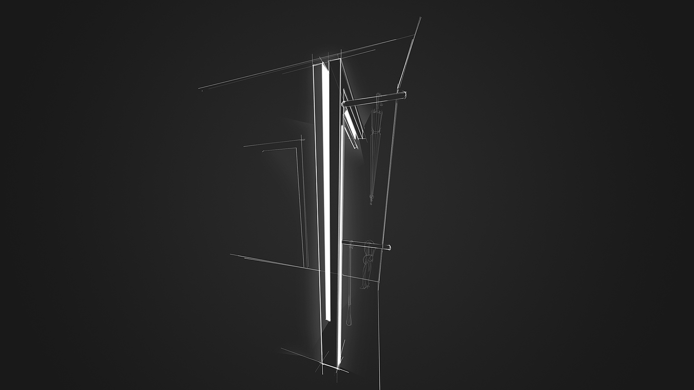 Home Furnishing，Receive，coat hanger，product design，industrial design，
