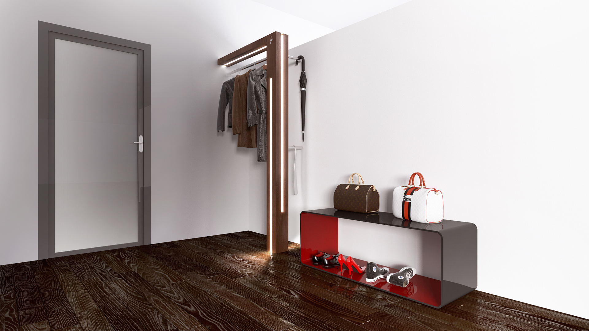 Home Furnishing，Receive，coat hanger，product design，industrial design，