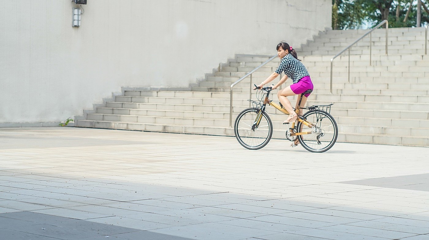 vehicle，Bicycle，Bamboo，product design，industrial design，