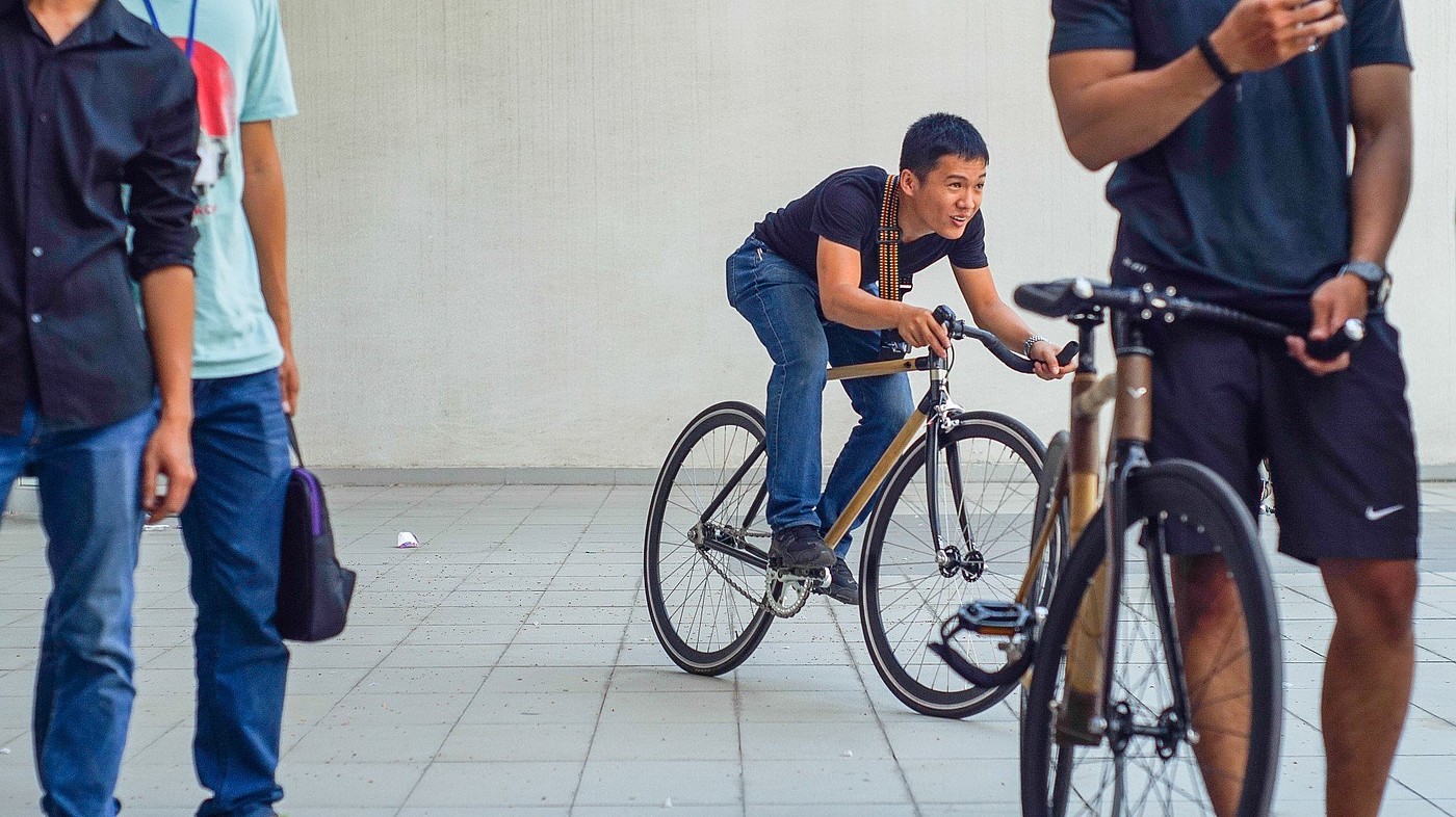 vehicle，Bicycle，Bamboo，product design，industrial design，