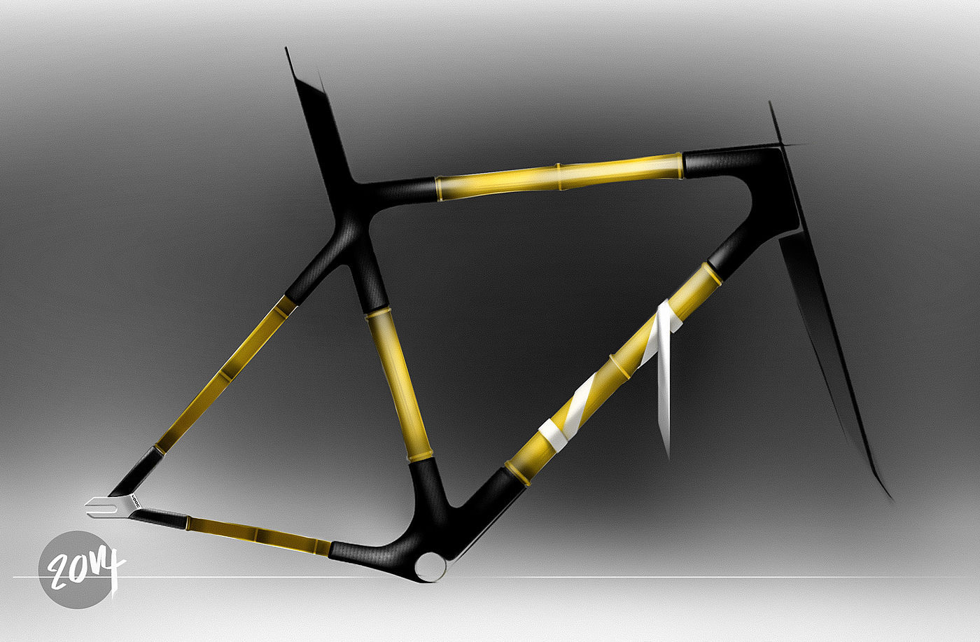 vehicle，Bicycle，Bamboo，product design，industrial design，