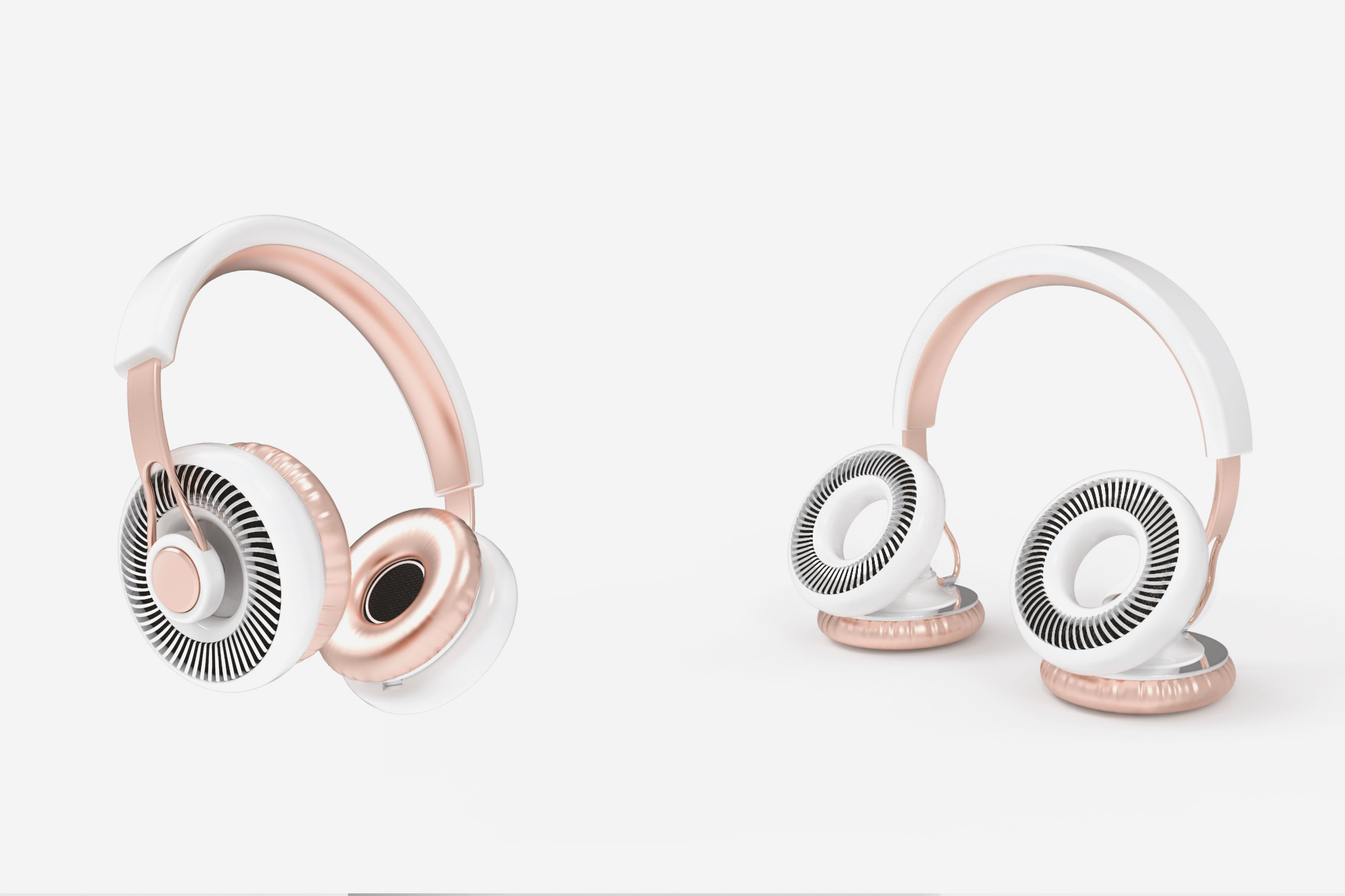 2019 red dot design concept award，Bluetooth headset，Speaker sound，