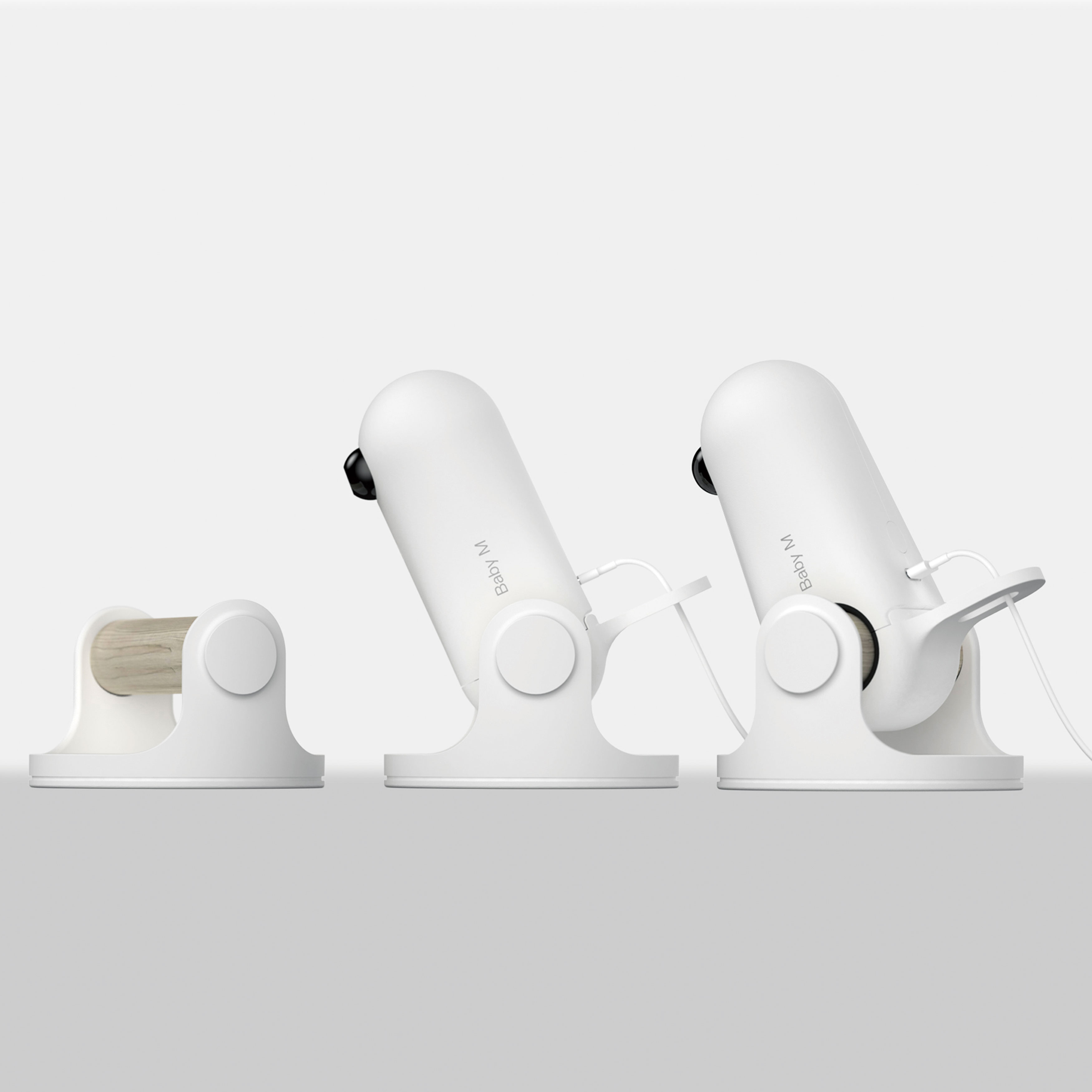 2019 red dot design concept award，Baby care camera，Non contact temperature and heart rate measurement，Bird，