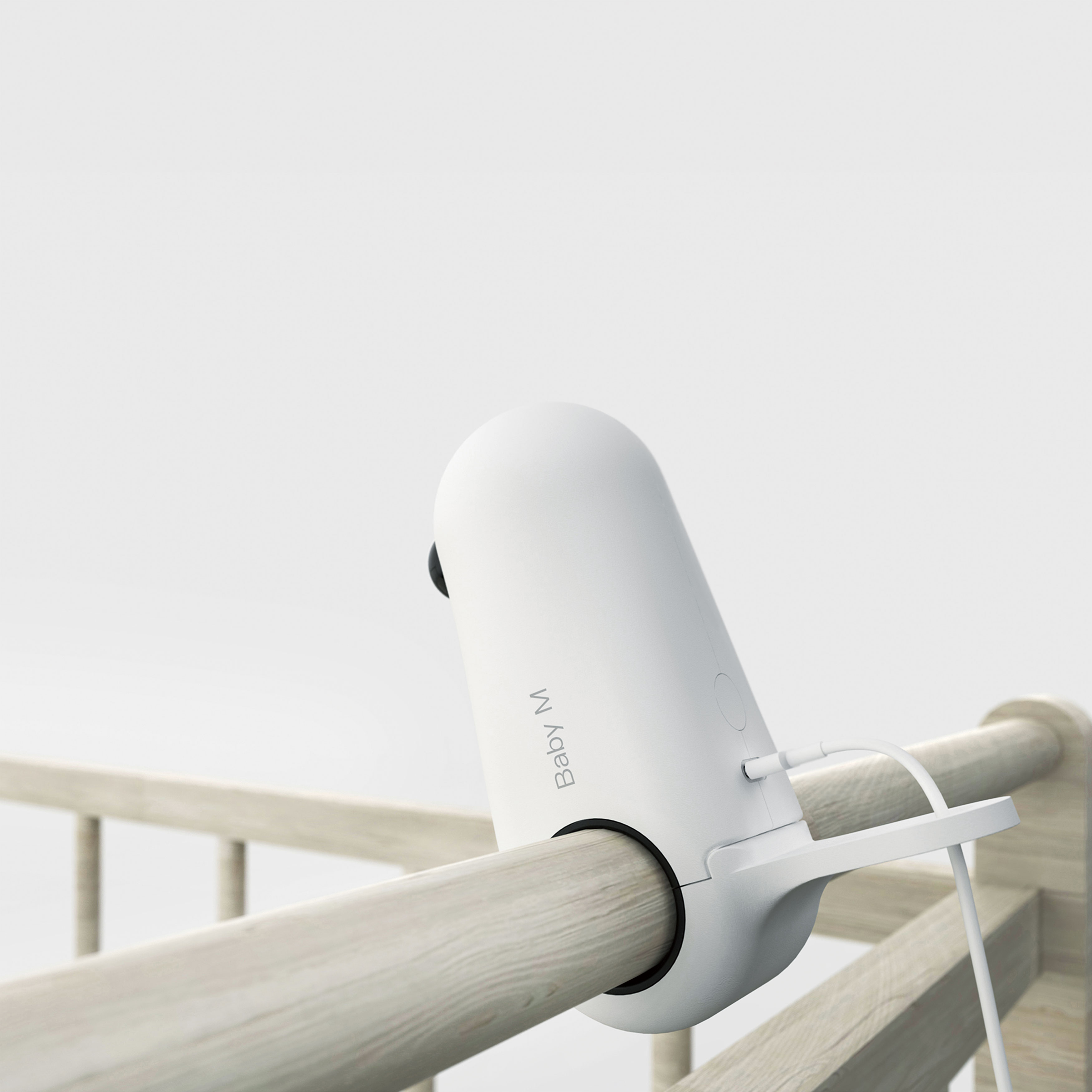 2019 red dot design concept award，Baby care camera，Non contact temperature and heart rate measurement，Bird，