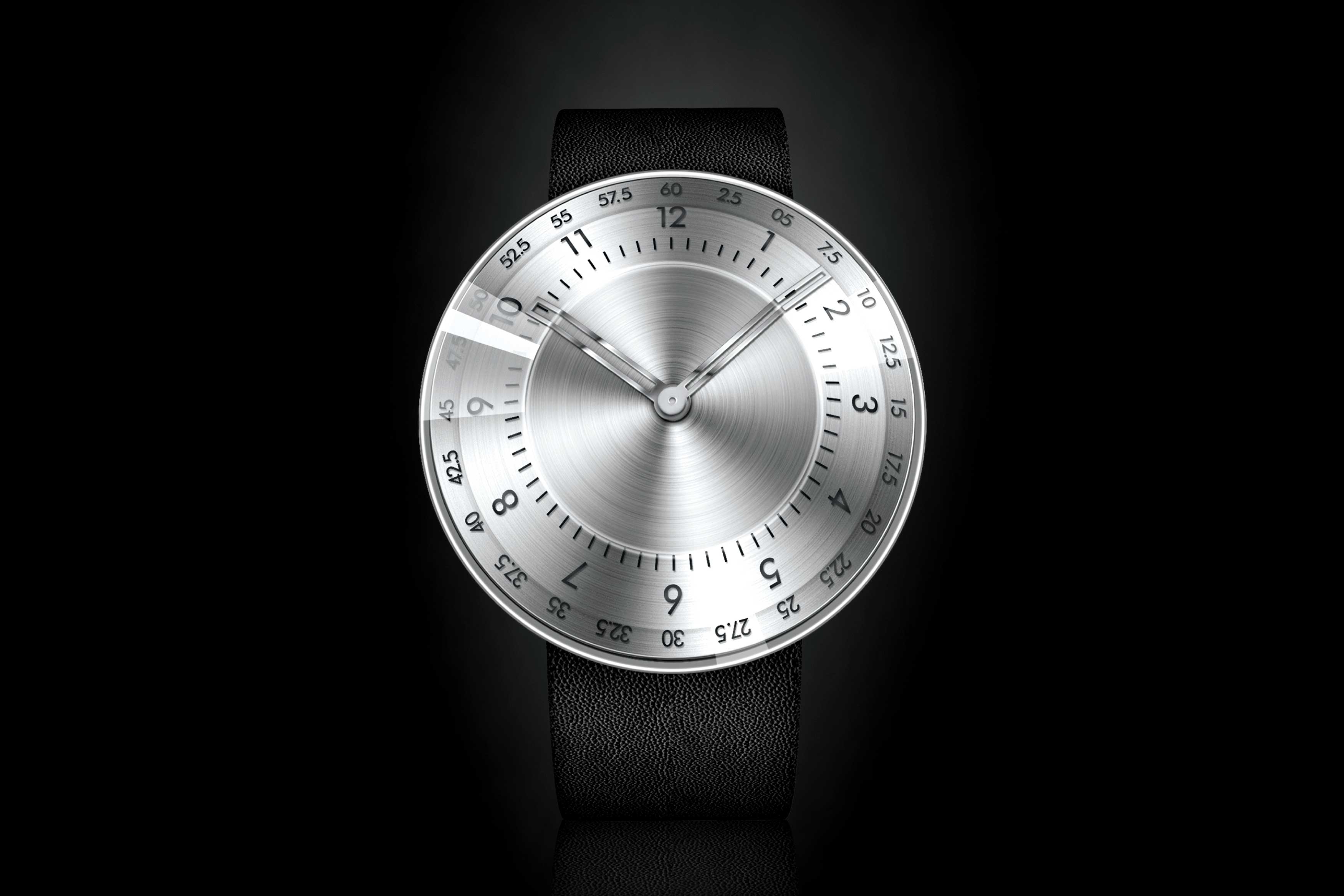 2019 red dot design concept award，3D Crystal Watch，