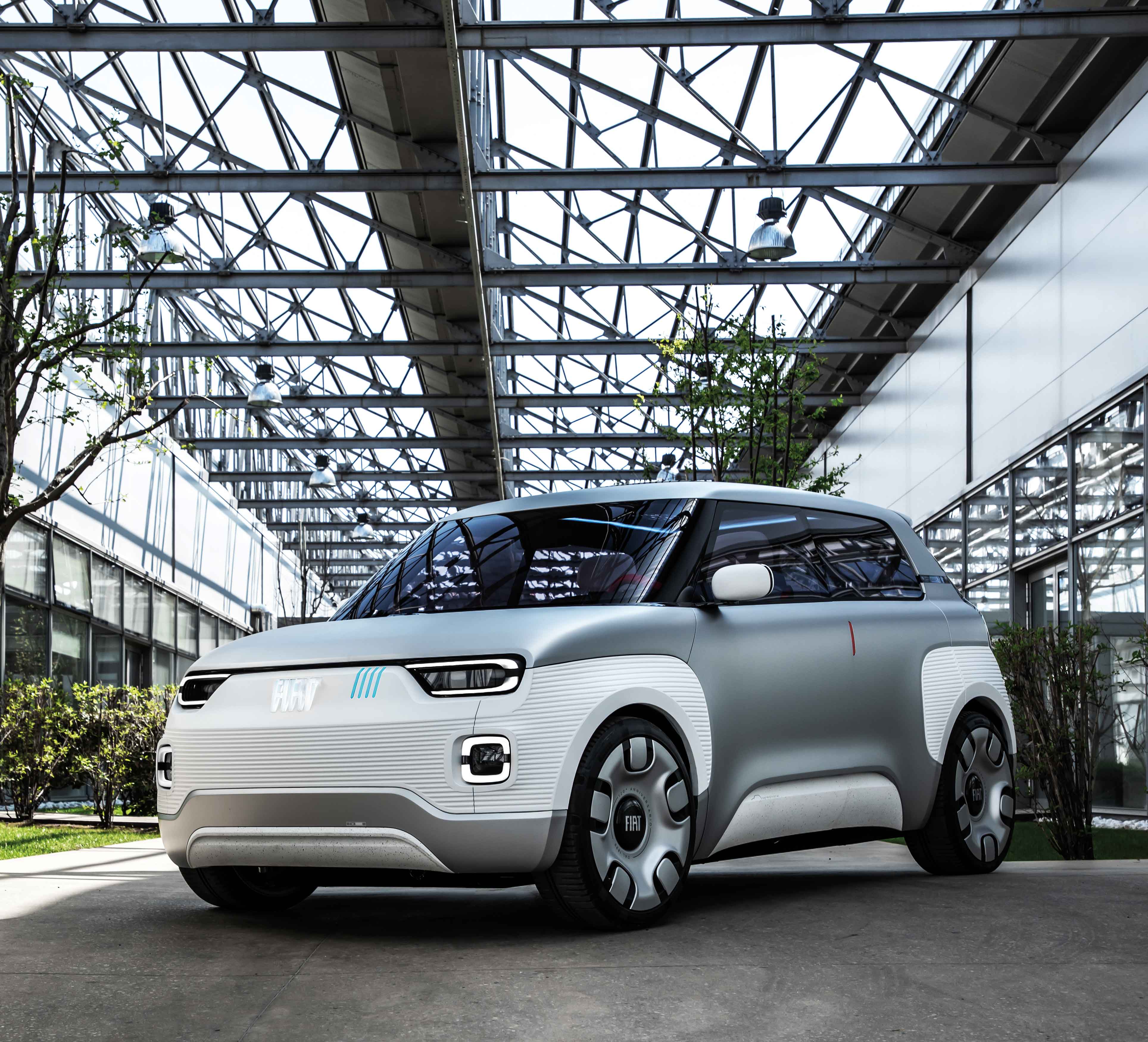 2019 red dot design concept award，Fiat electric concept vehicle，