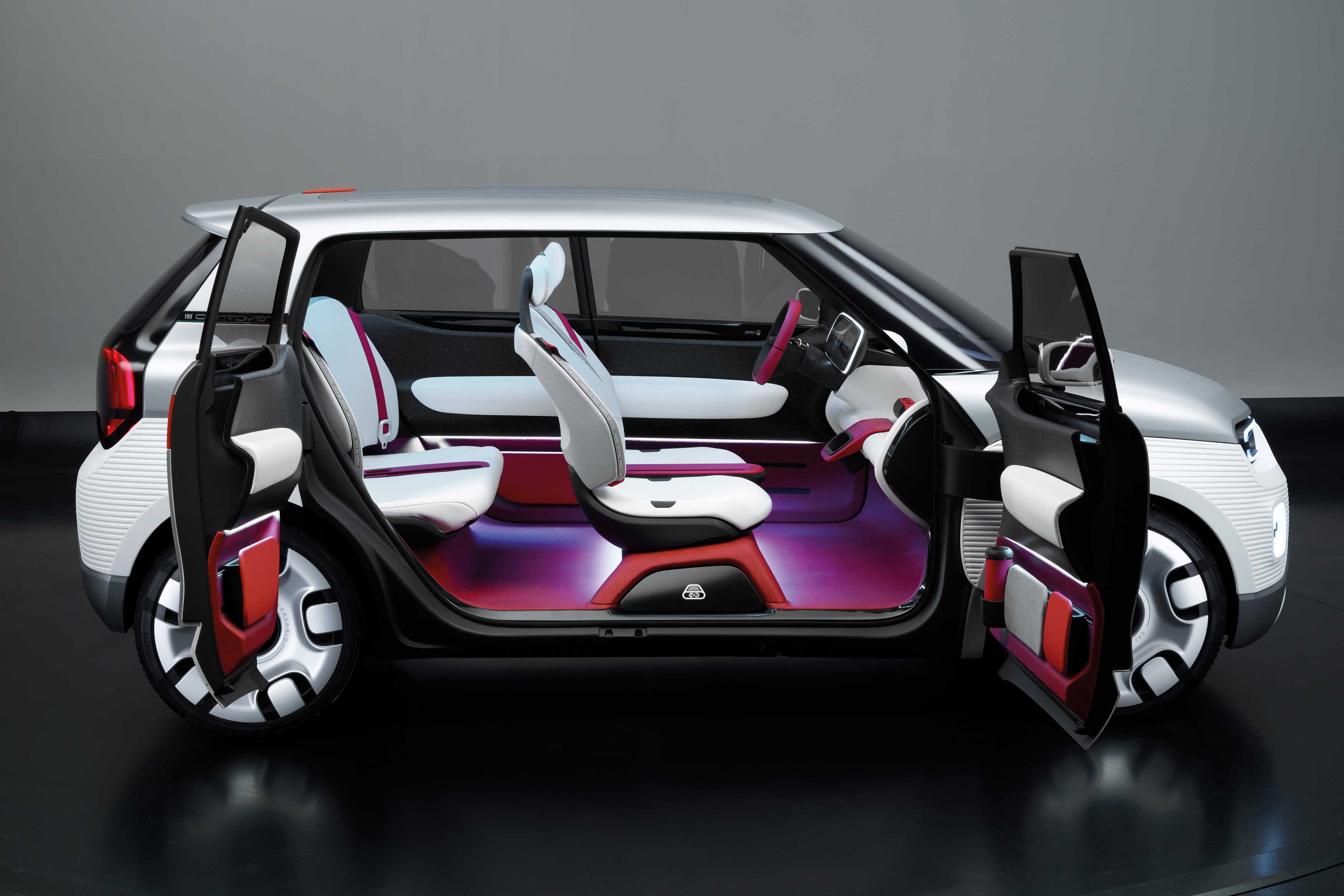 2019 red dot design concept award，Fiat electric concept vehicle，
