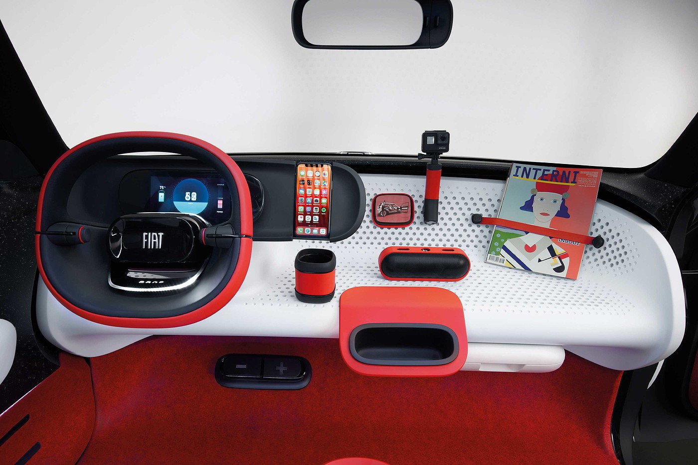 2019红点设计概念大奖，菲亚特电动概念汽车，